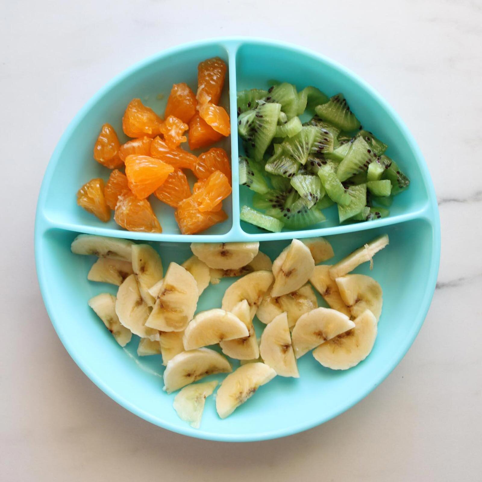 Bölmeli Tabak Mavi 6+Ay