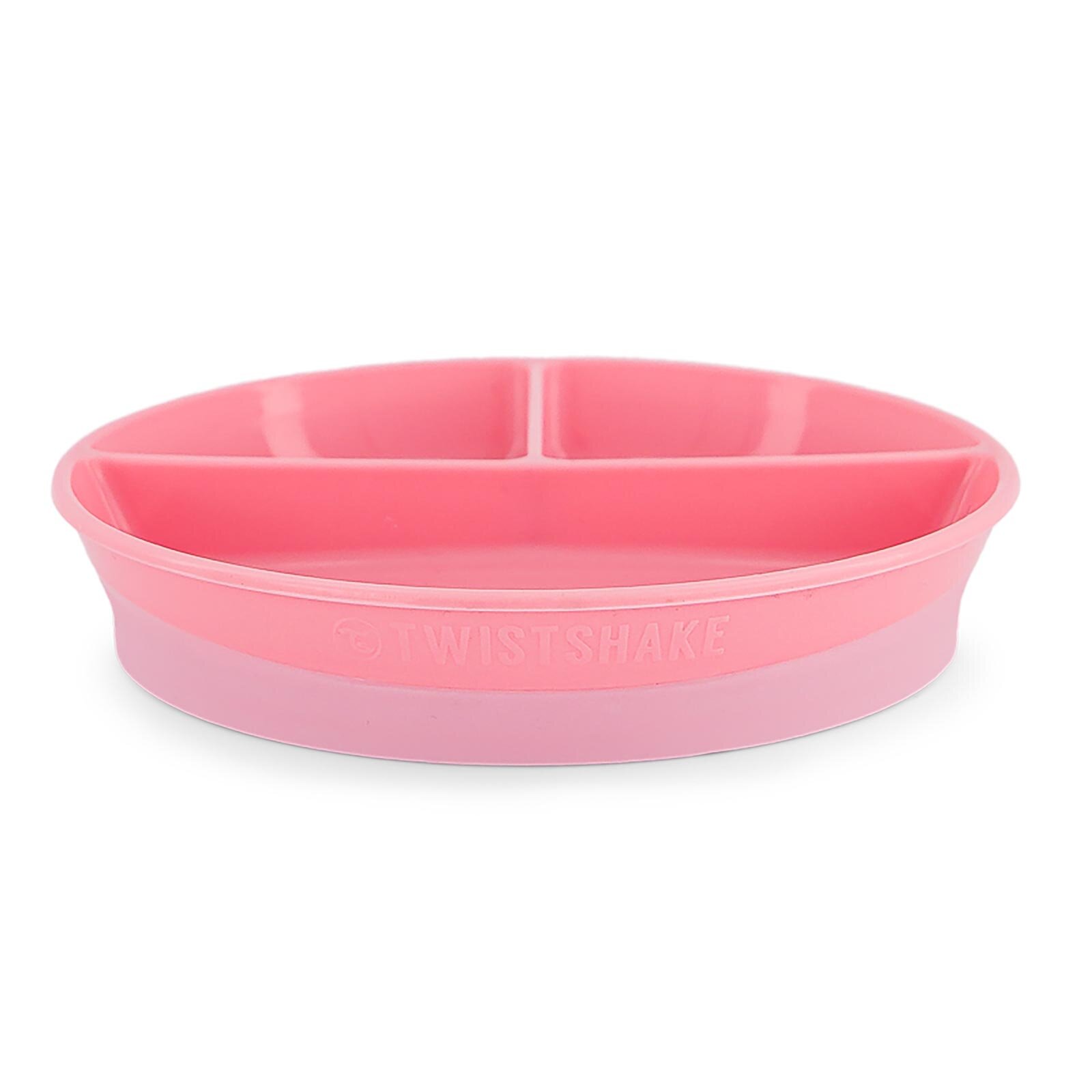 Bölmeli Tabak Pembe 6+Ay