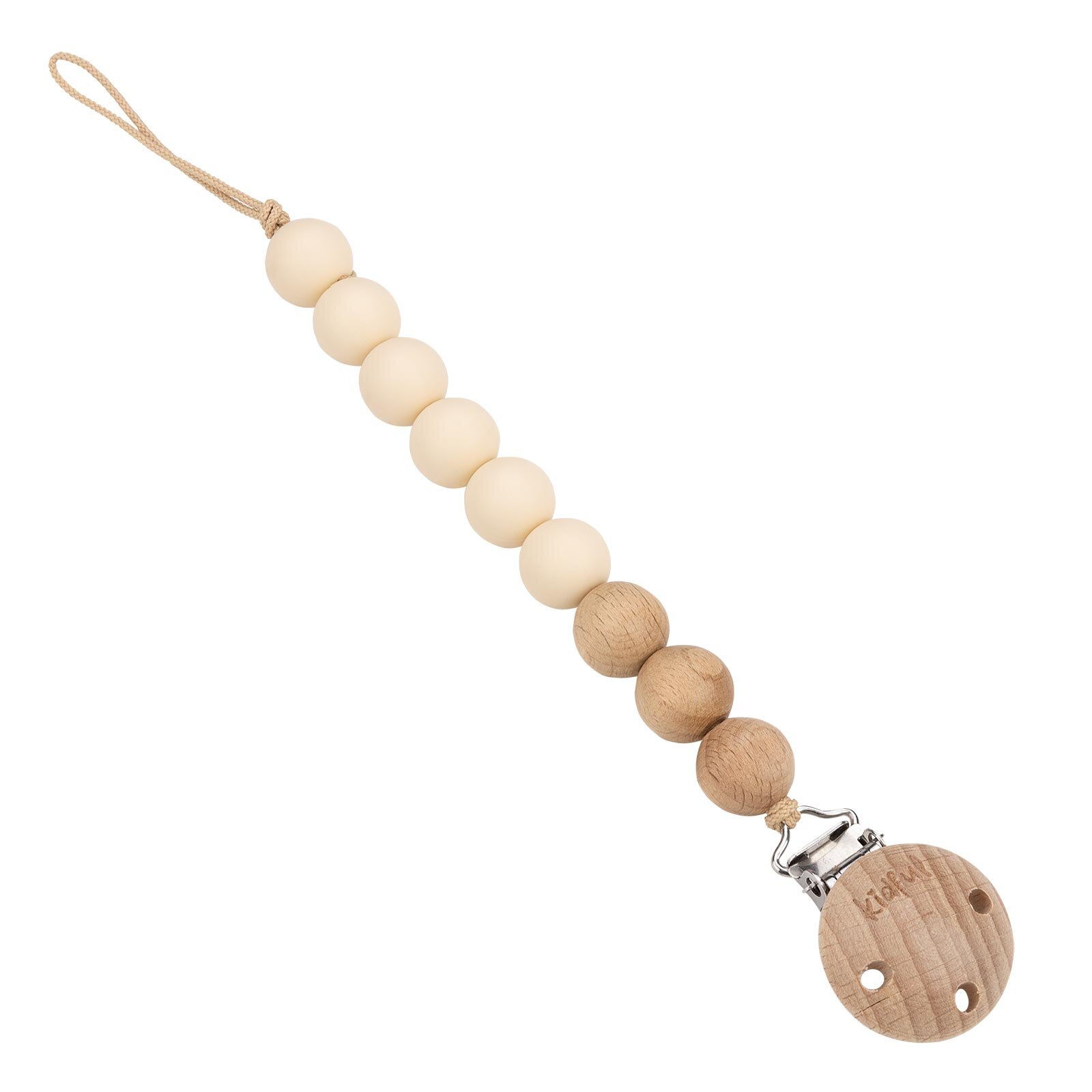 Boncuk Emzik Askısı - Almond