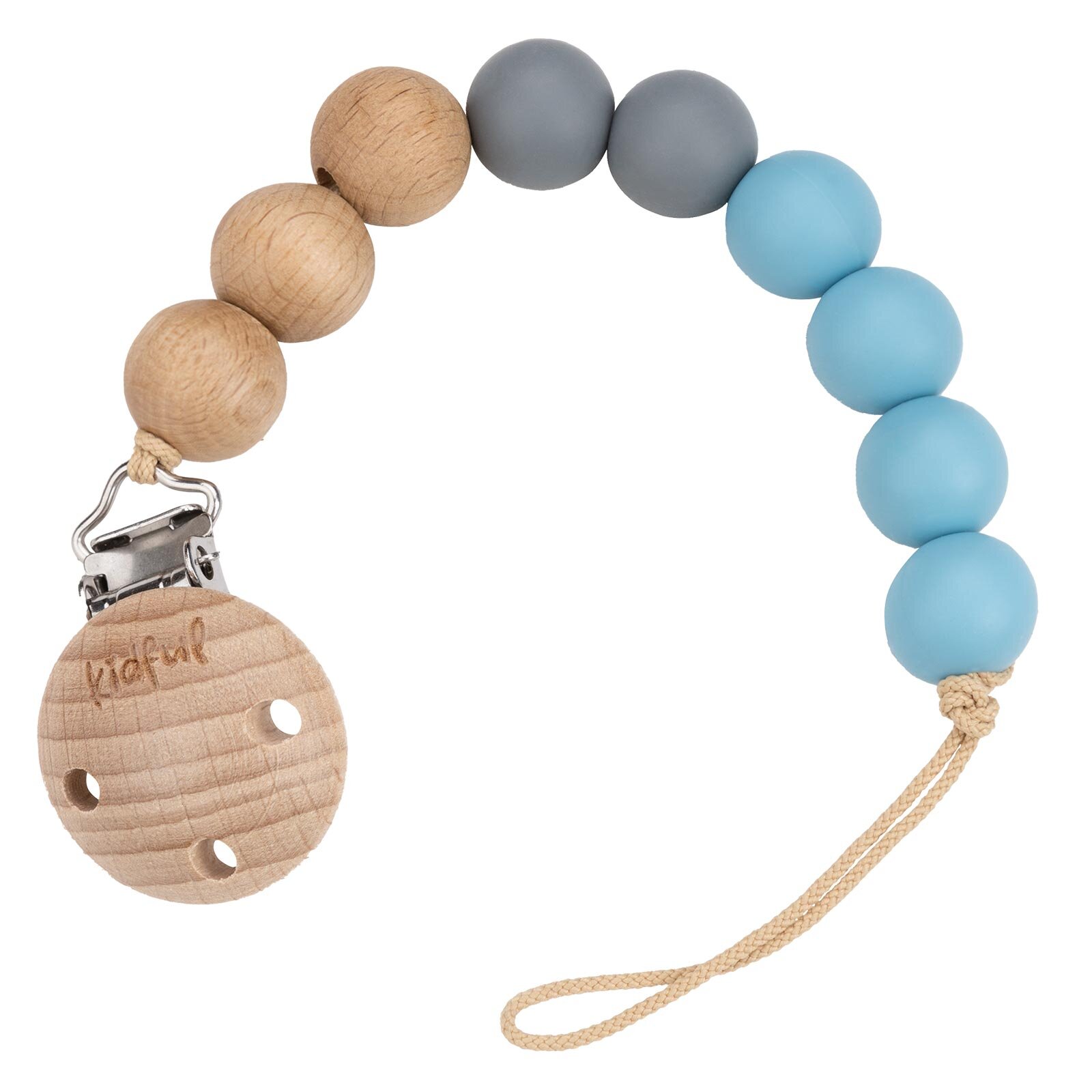 Boncuk Emzik Askısı - Sky