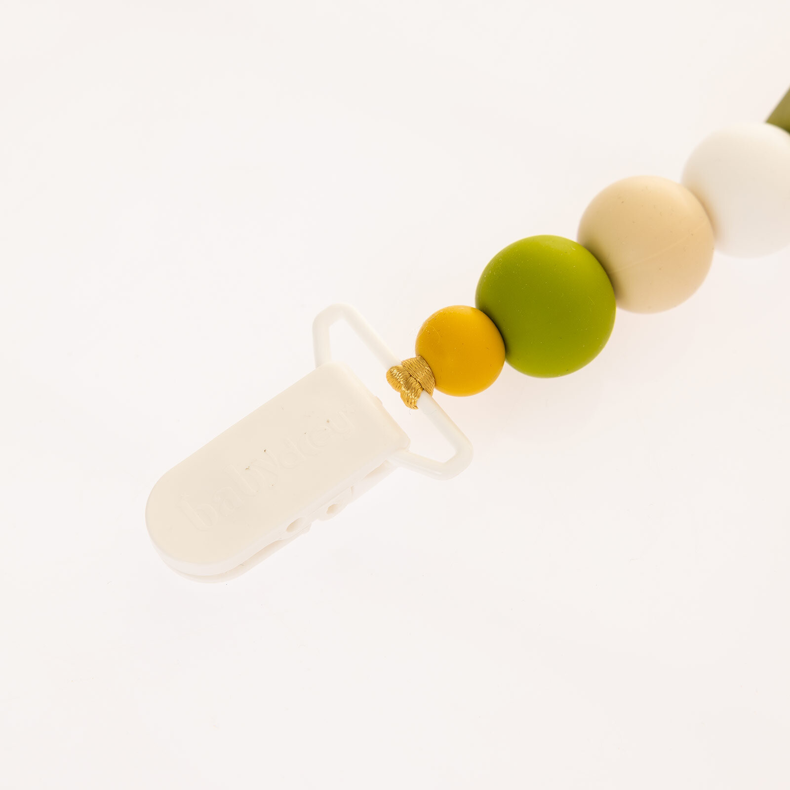 Boncuklu Silikon Emzik Askısı