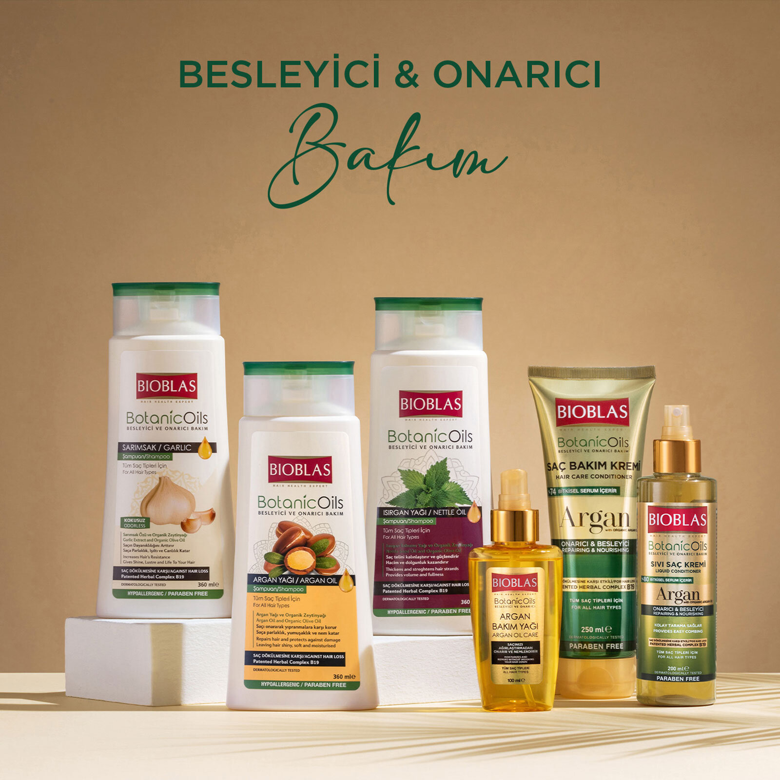 BotanicOils Sarımsak Özlü Şampuan 360 ml