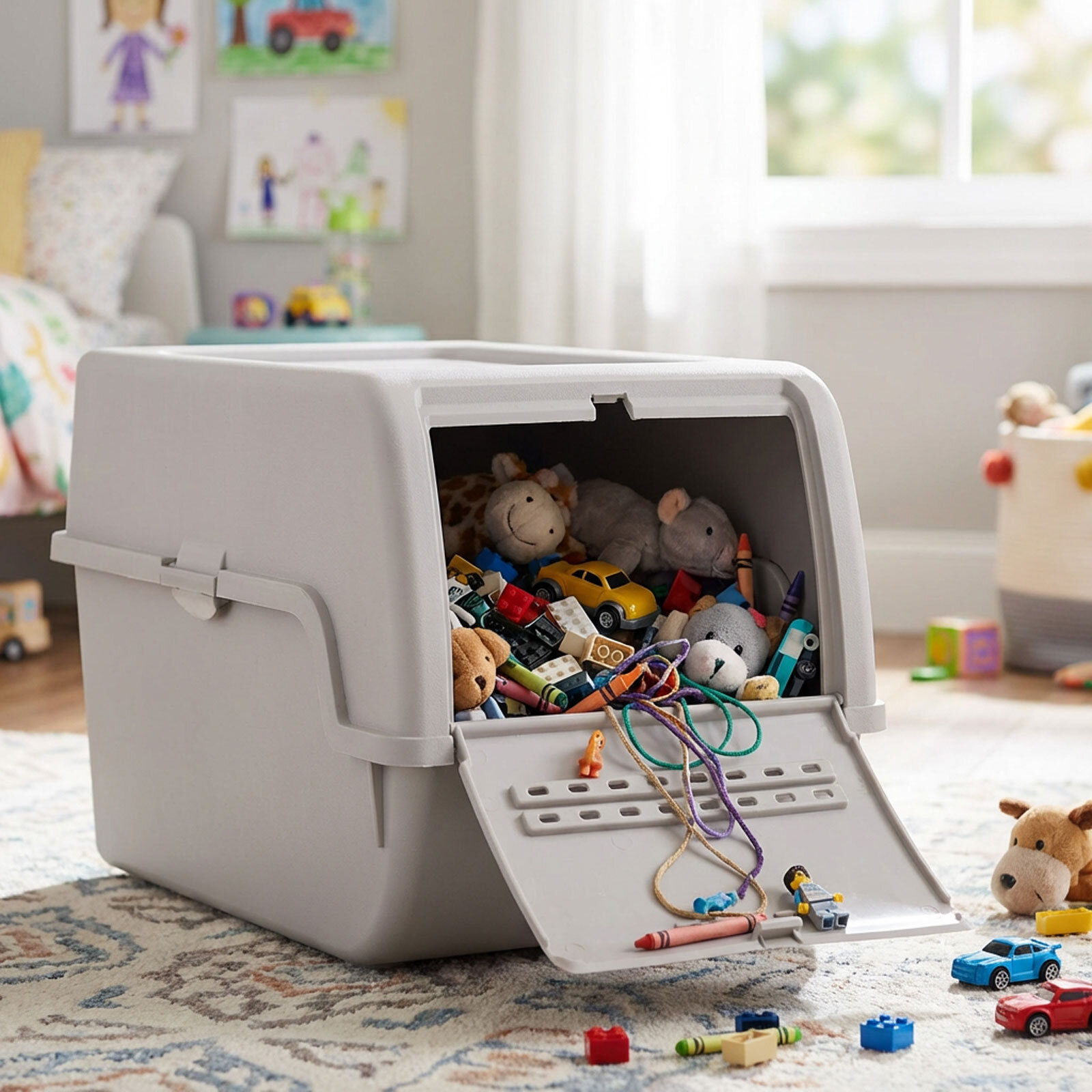 BOX ORGANIZER 8 LT GRI