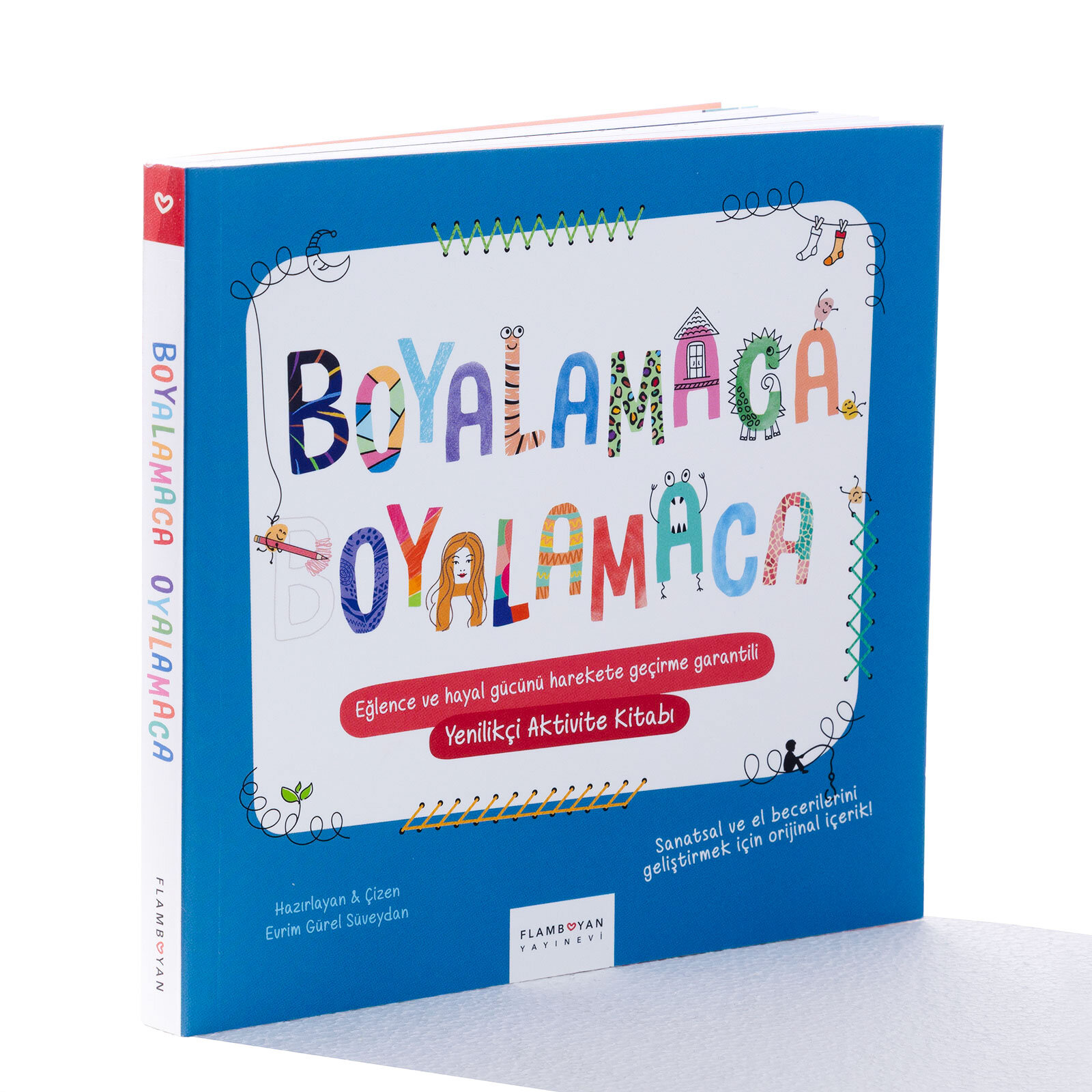 Boyalamaca Oyalamaca Aktivite Kitabı