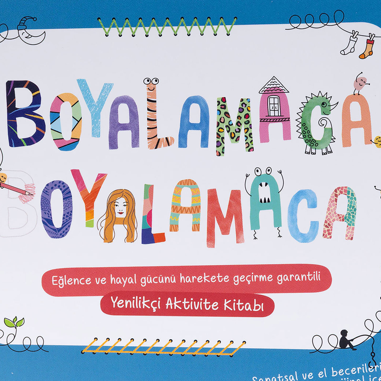 Boyalamaca Oyalamaca Aktivite Kitabı