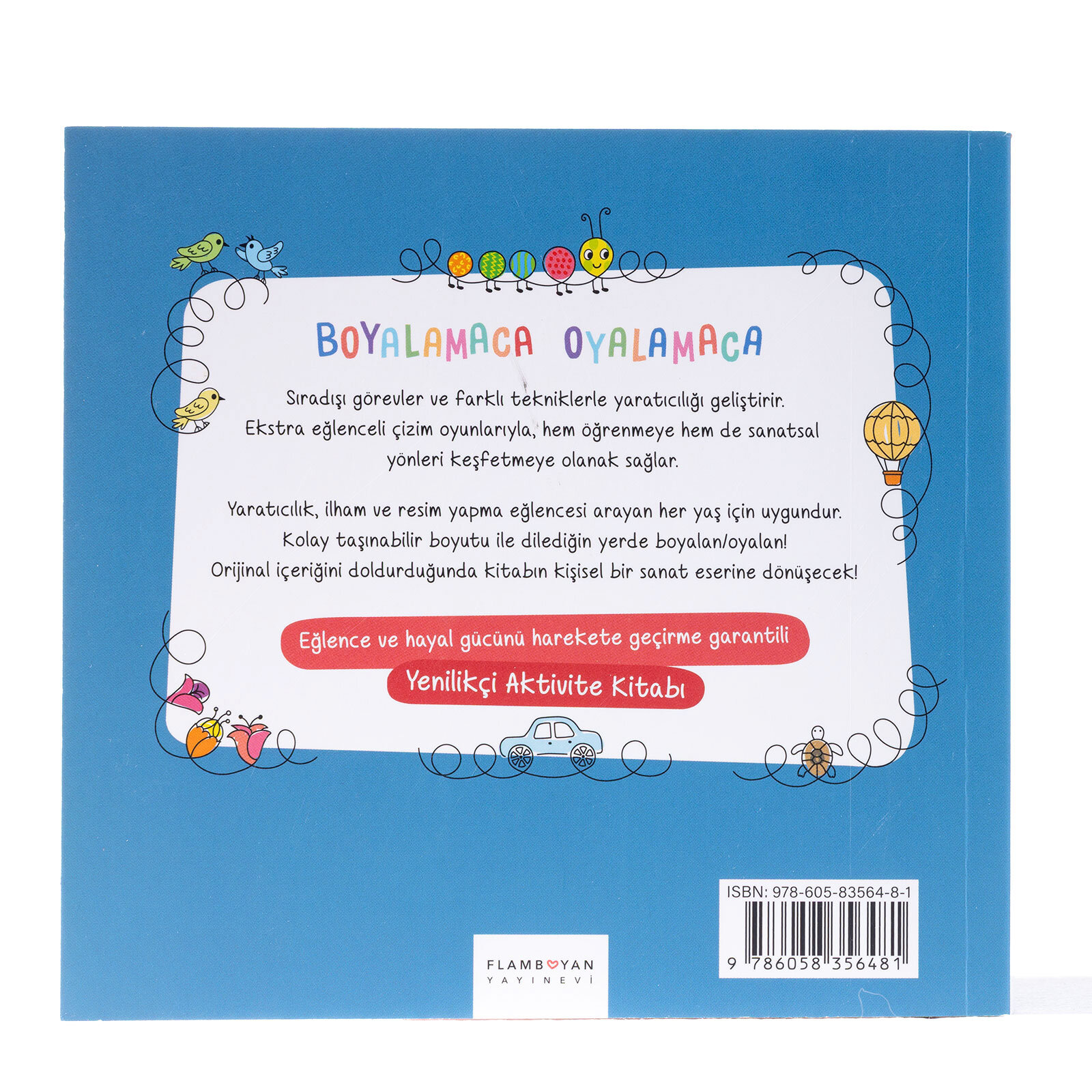 Boyalamaca Oyalamaca Aktivite Kitabı