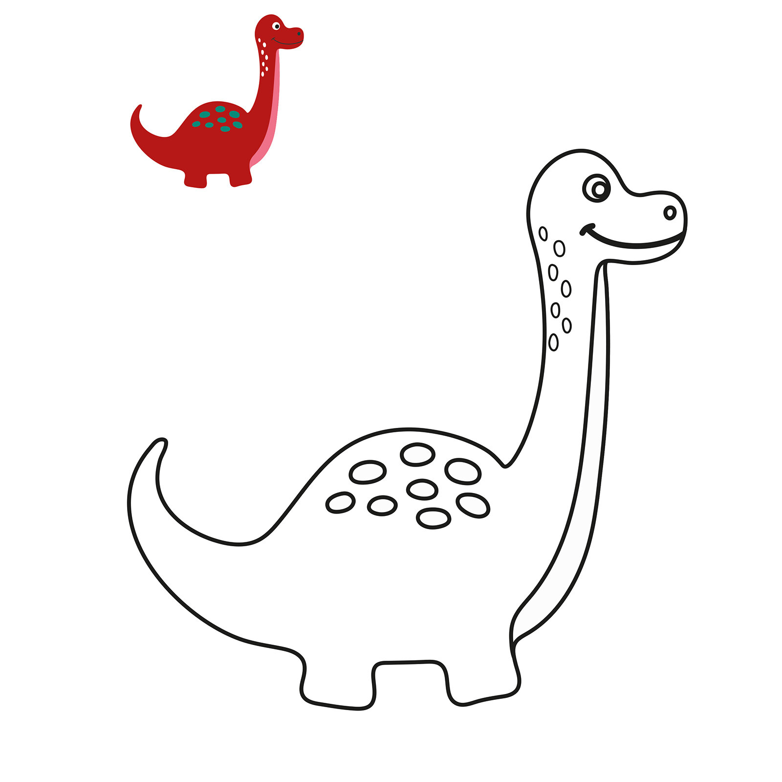 İlk Boyama Kitabım Dinozorlar