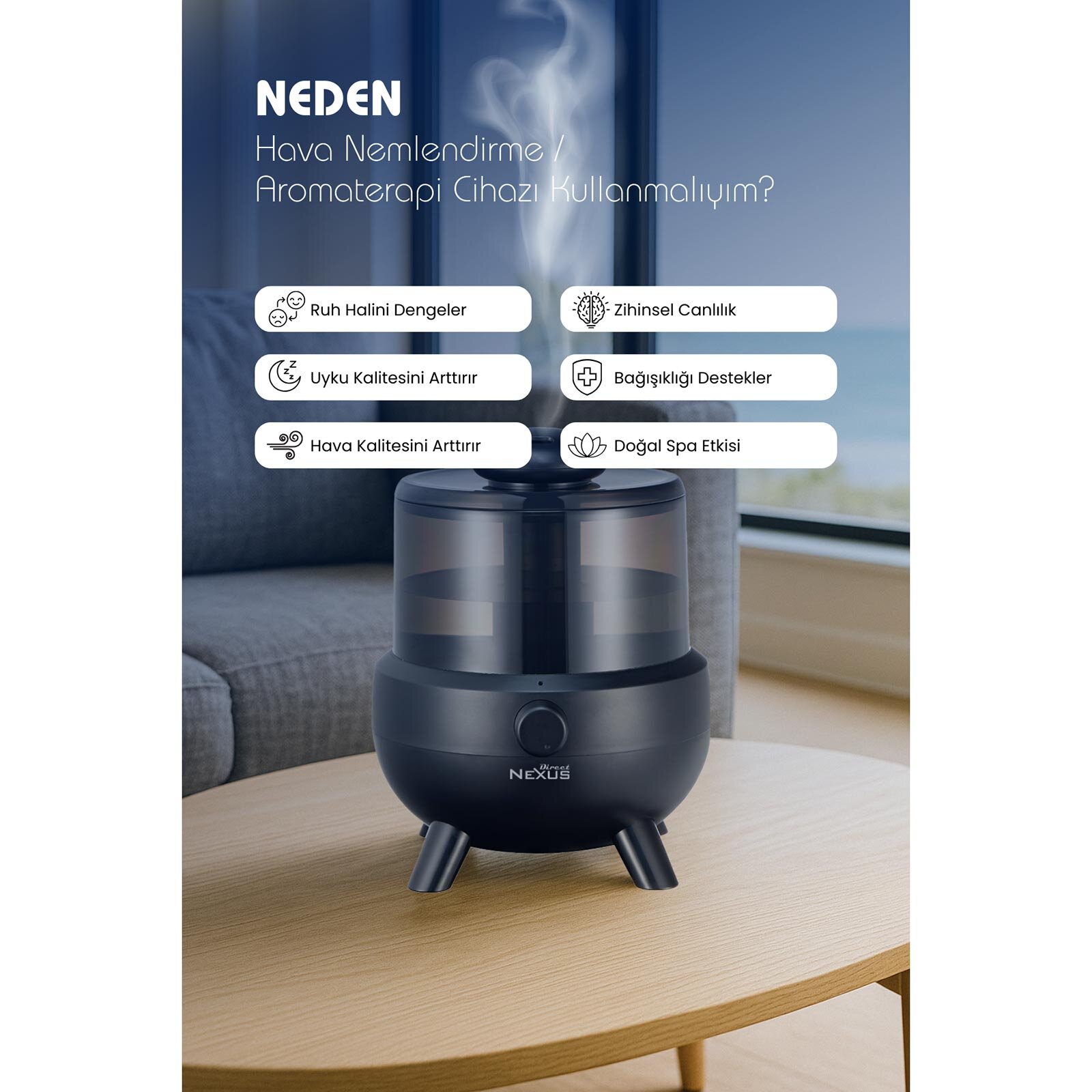 Buhar Makinesi - Siyah