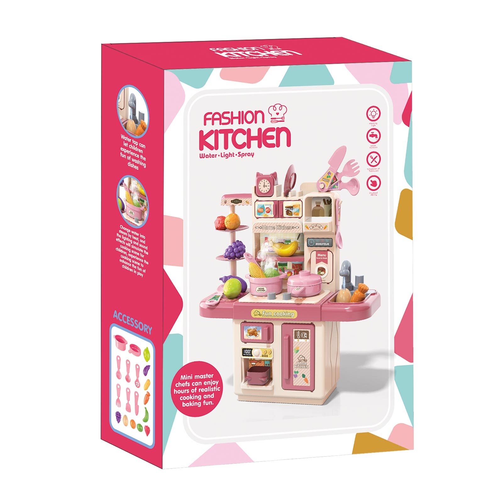 Buharlı Pilli Mutfak Set