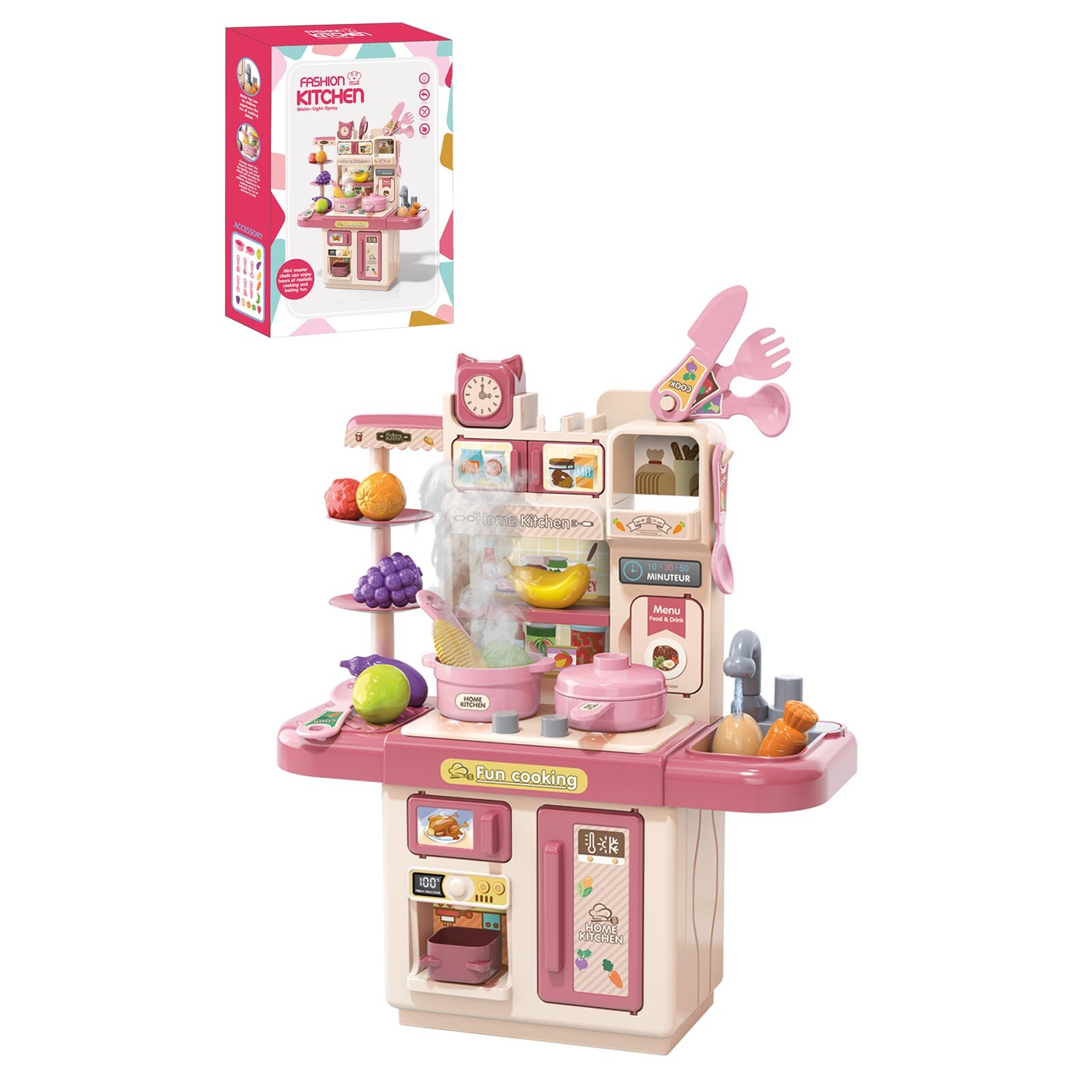 Buharlı Pilli Mutfak Set