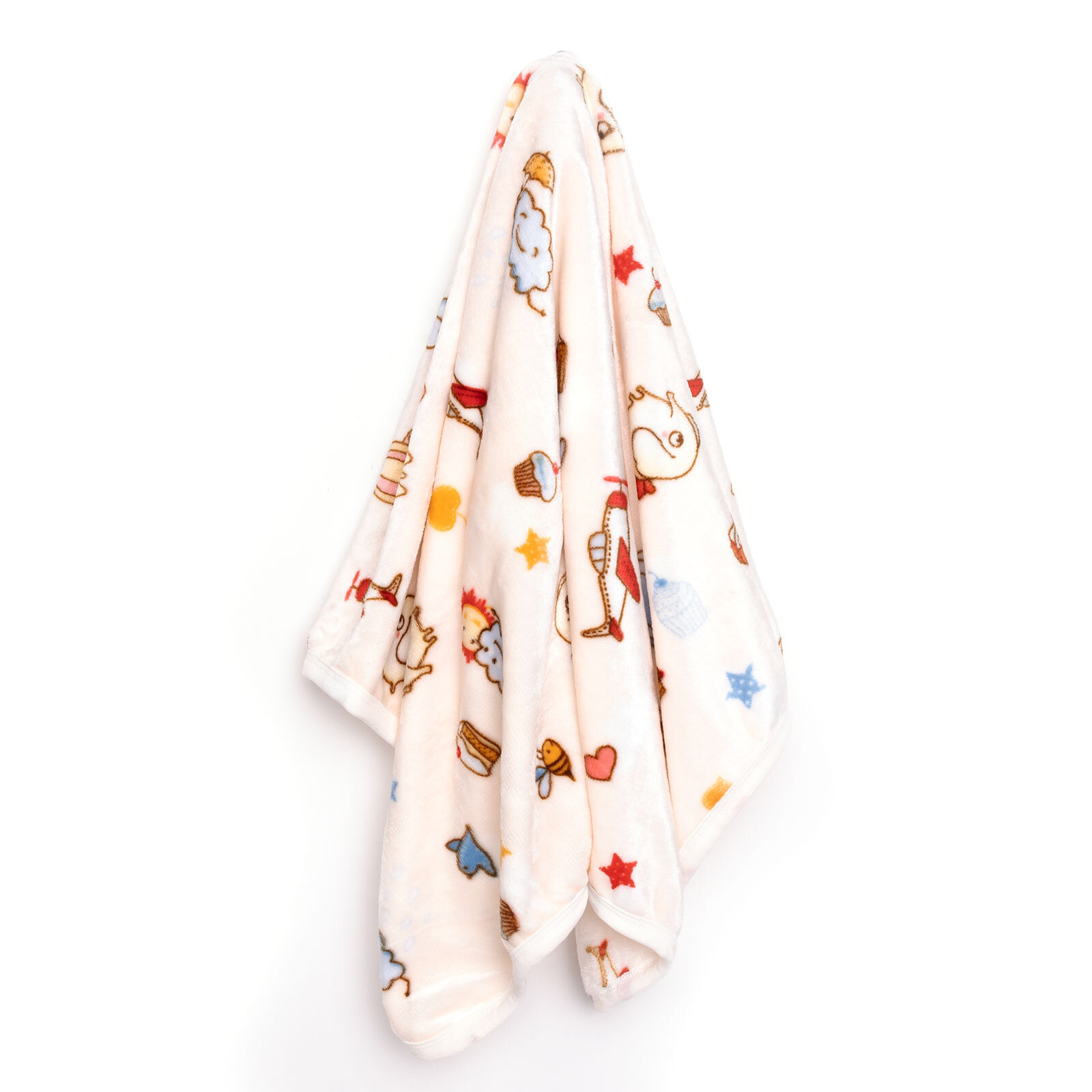 Bulut Güneş Desenli Unisex Battaniye Unisex