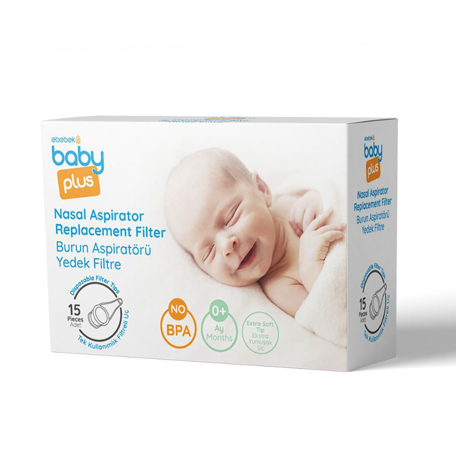 Burun Aspiratörü Yedek Filtre 15'lli Burun Aspiratörü Yedek Filtre 15'lli