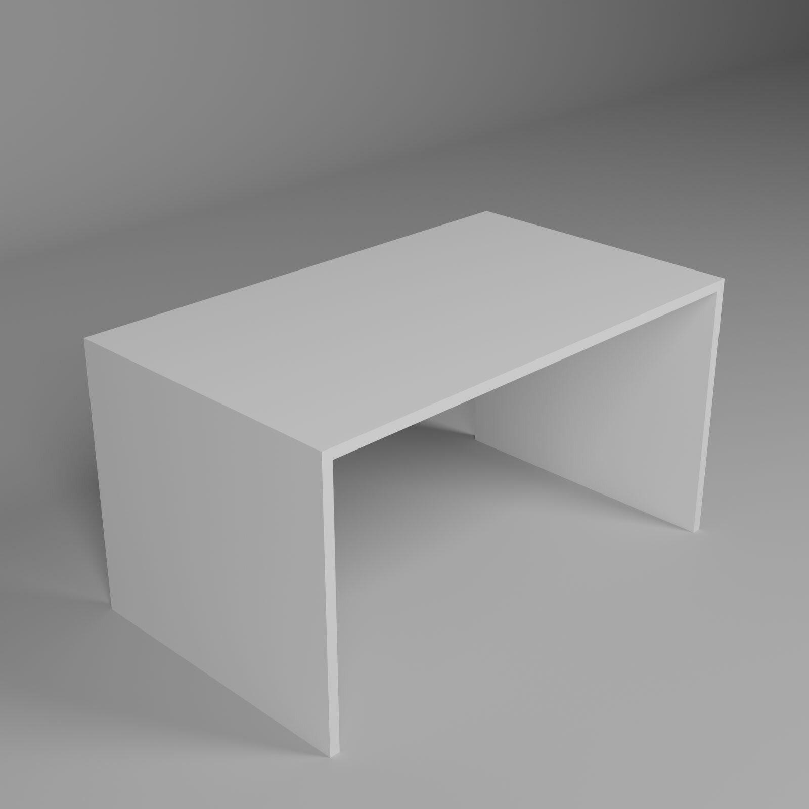 Montessori Çok Amaçlı Çekmece/Masa Beyaz