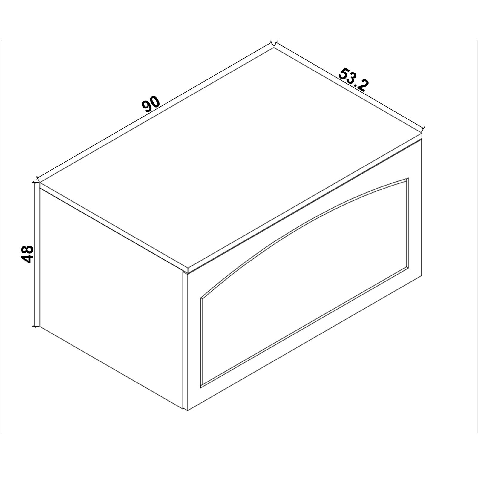 Montessori Çok Amaçlı Çekmece/Masa Beyaz
