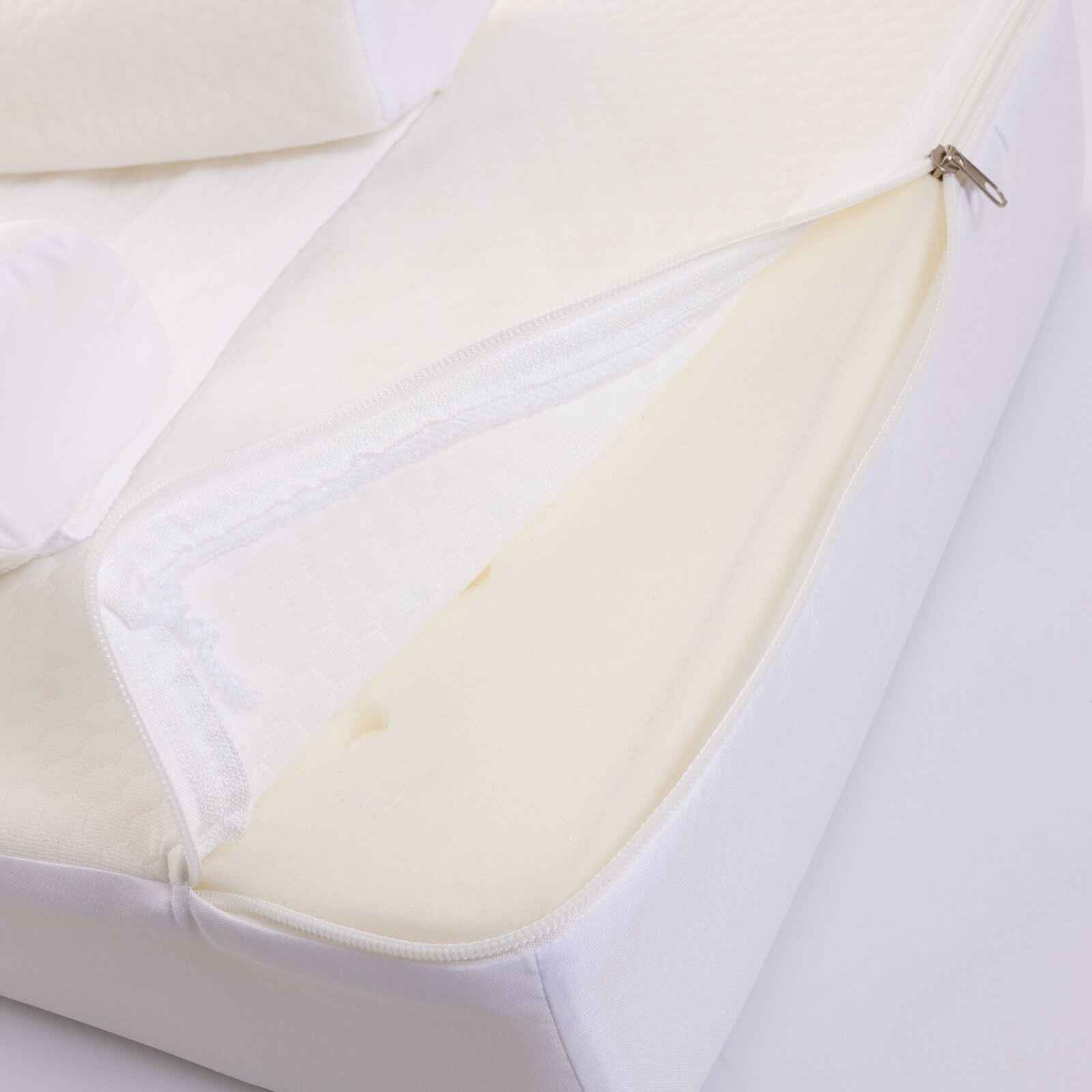 Bebek Eko Reflü Yastığı Beyaz Bebek Eko Reflü Yastığı Beyaz