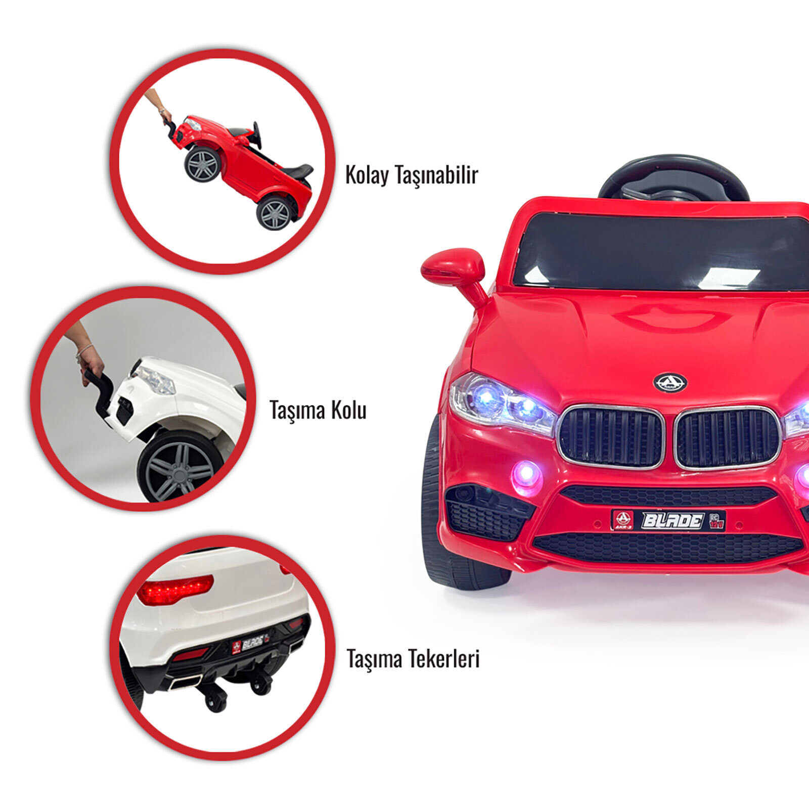 Blade Akülü Araba Uzaktan Kumandalı 4X2 - 12 Volt