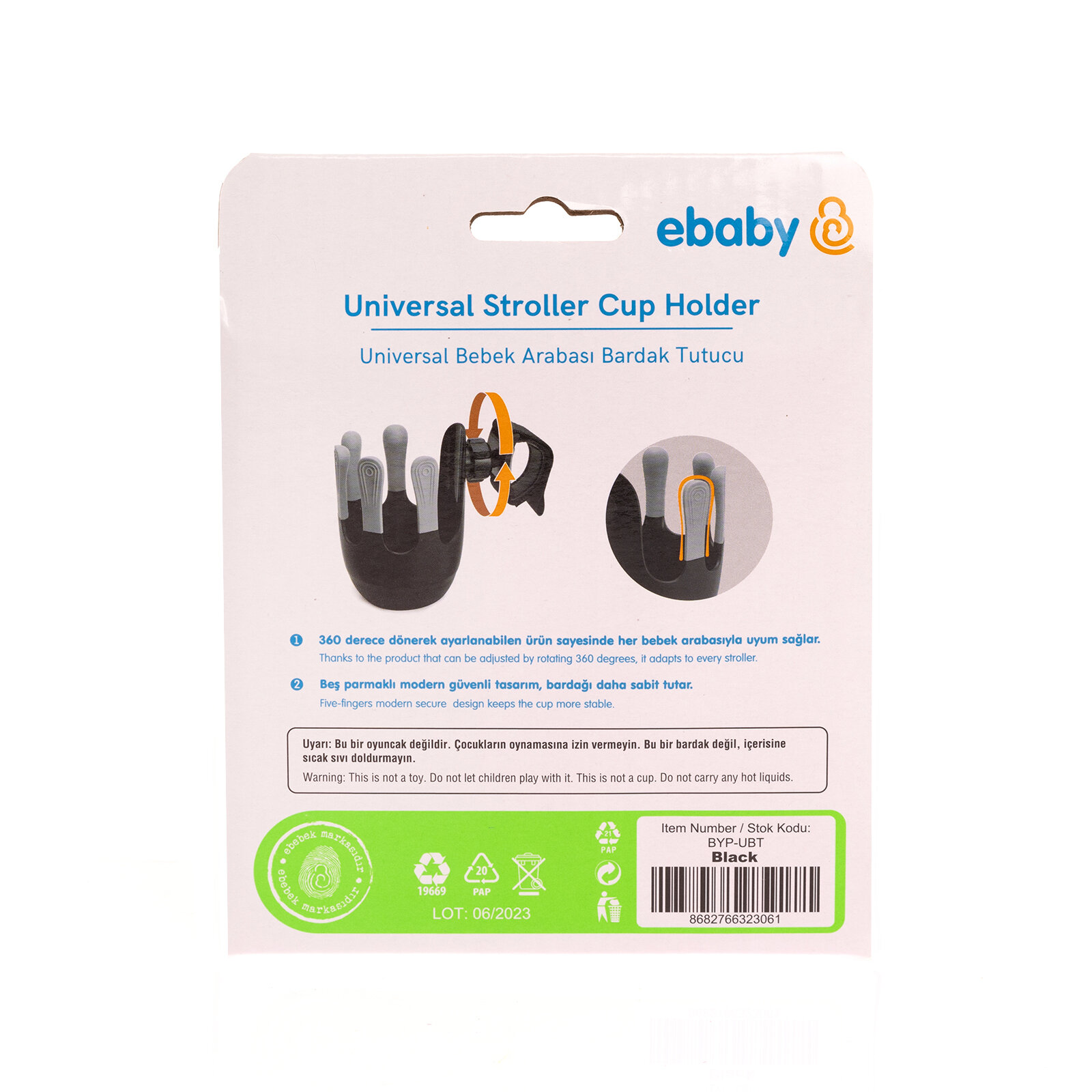 Universal Bebek Arabası Bardak Tutucu Universal Bebek Arabası Bardak Tutucu