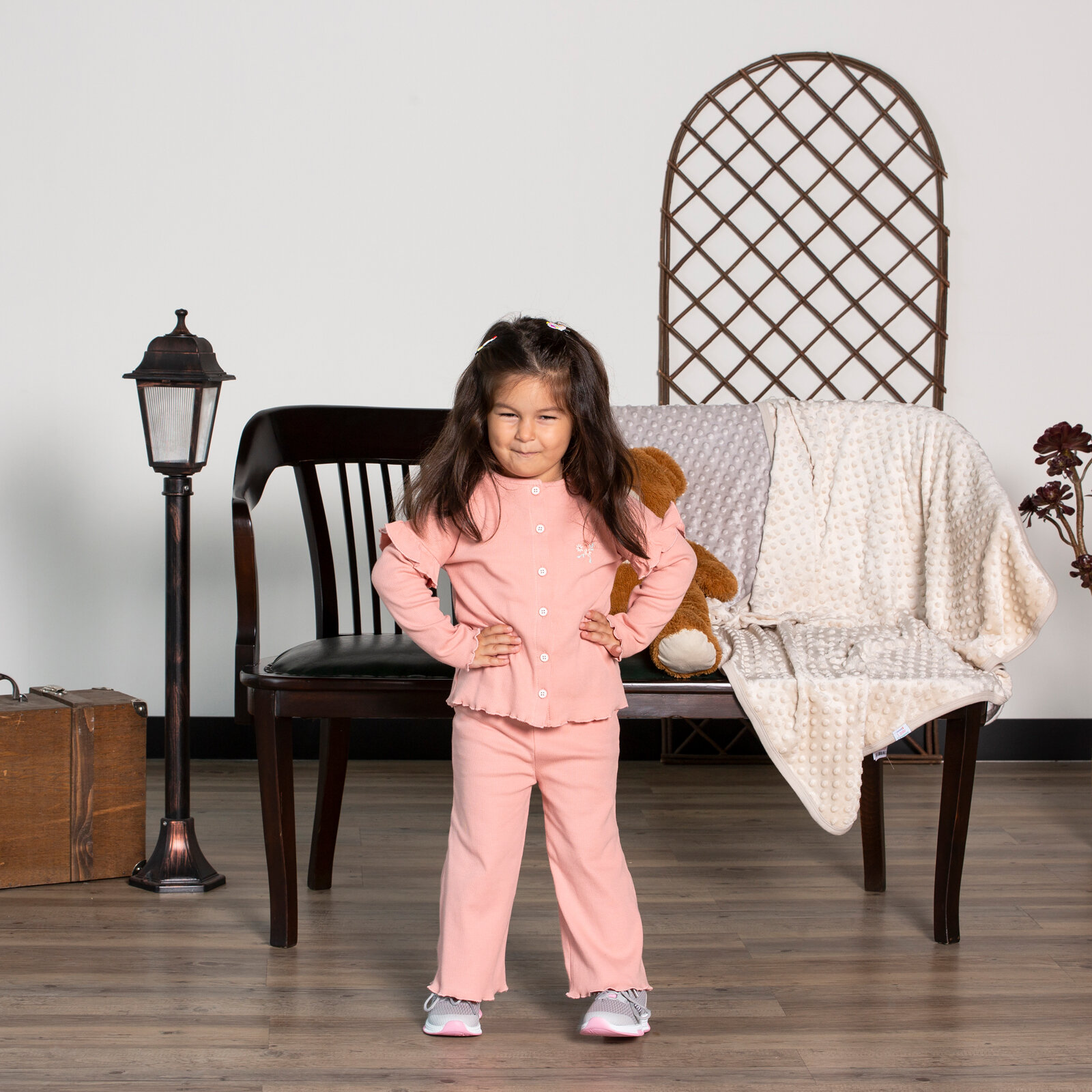 Happy Girls Hırka-Patiksiz Alt Kız Bebek Happy Girls Hırka-Patiksiz Alt Kız Bebek