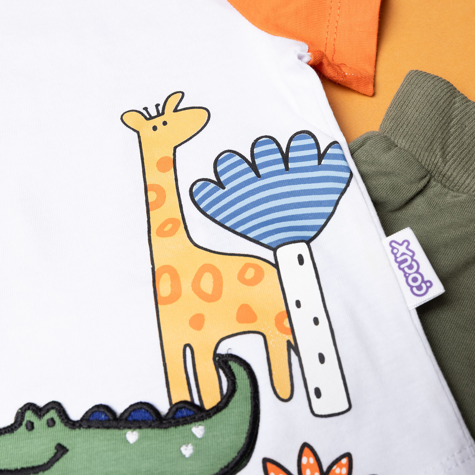 Fun World 3D Erkek Tshirt-Şort Erkek Bebek Fun World 3D Erkek Tshirt-Şort Erkek Bebek