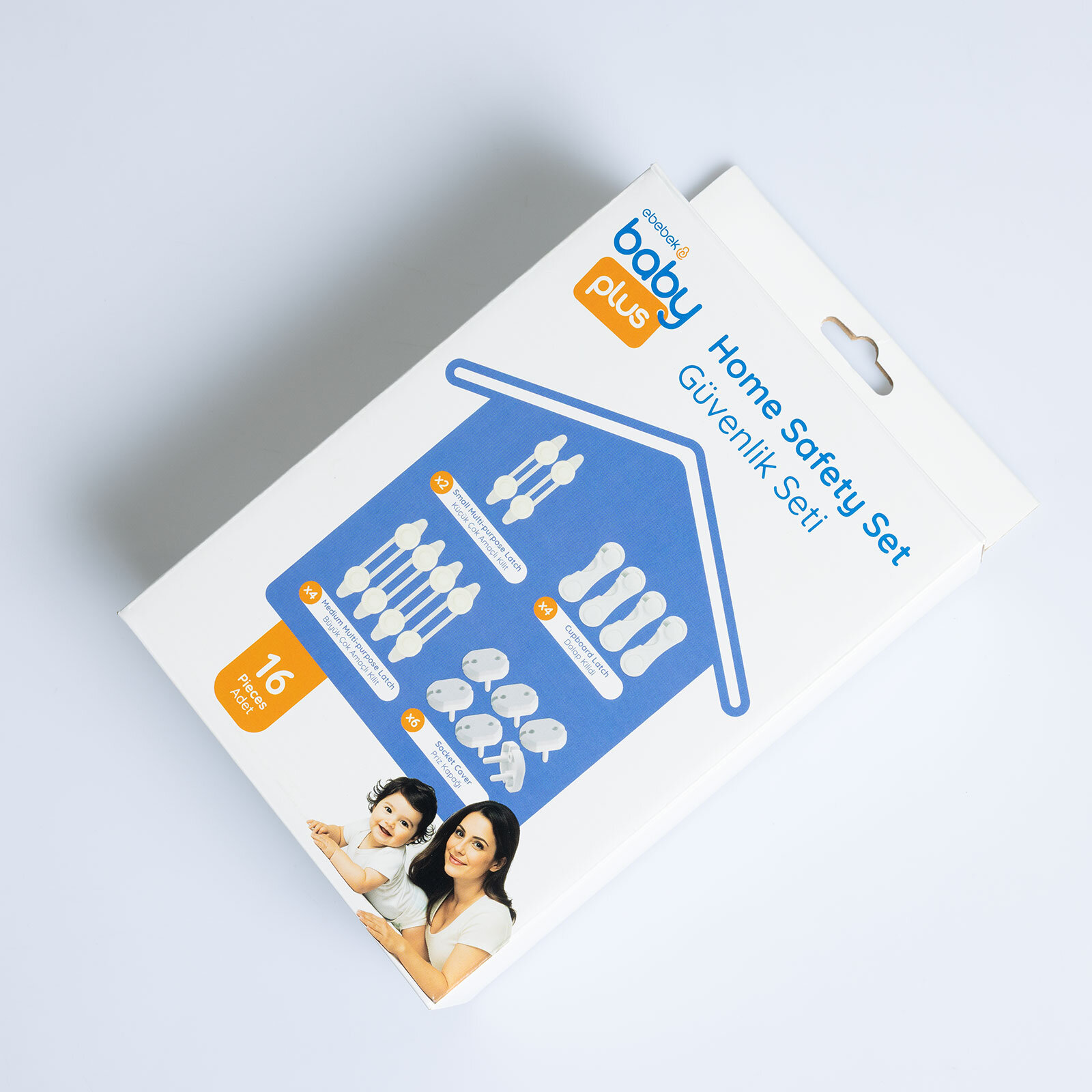 16 Adet Çok Amaçlı Kilit Set 16 Adet Çok Amaçlı Kilit Set