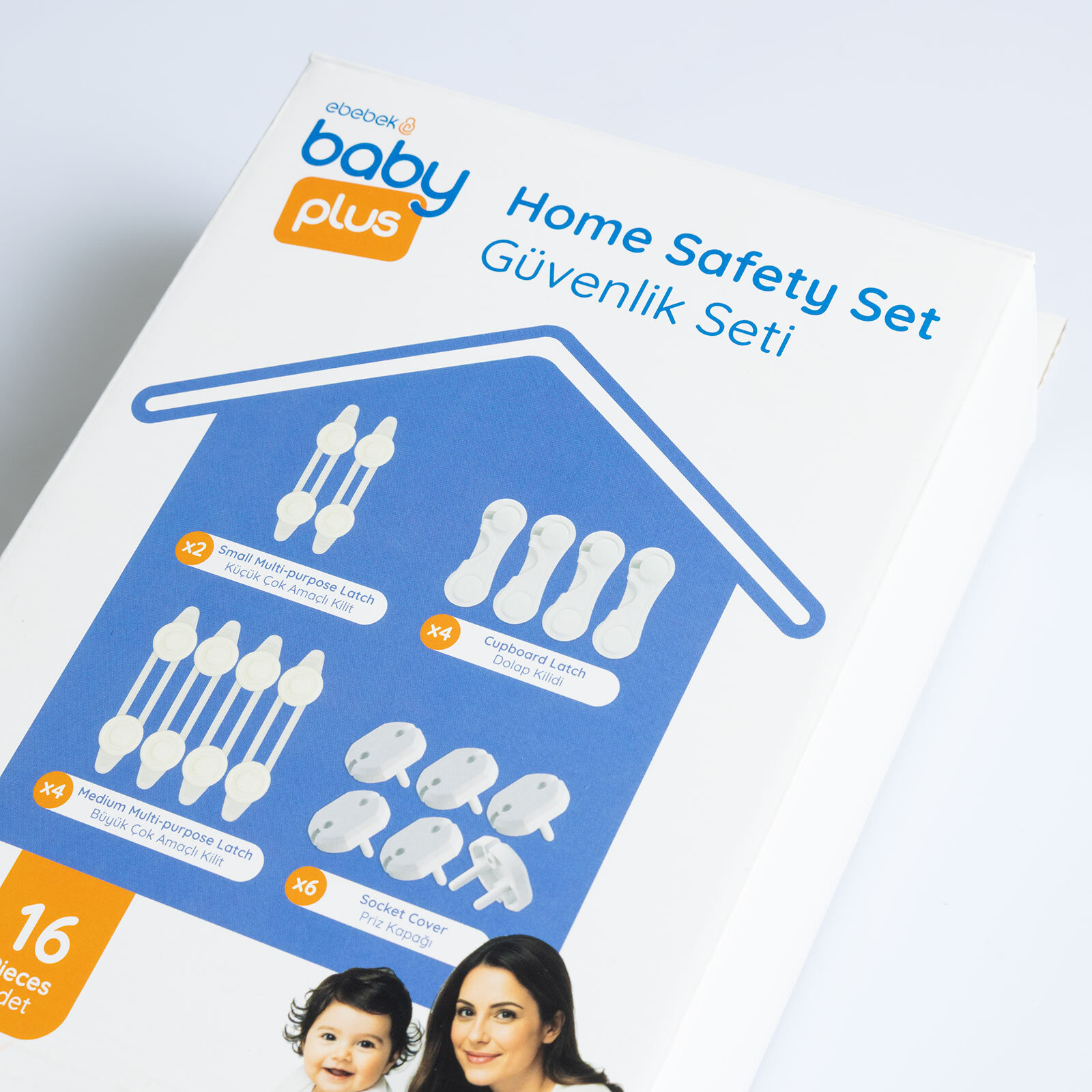 16 Adet Çok Amaçlı Kilit Set 16 Adet Çok Amaçlı Kilit Set