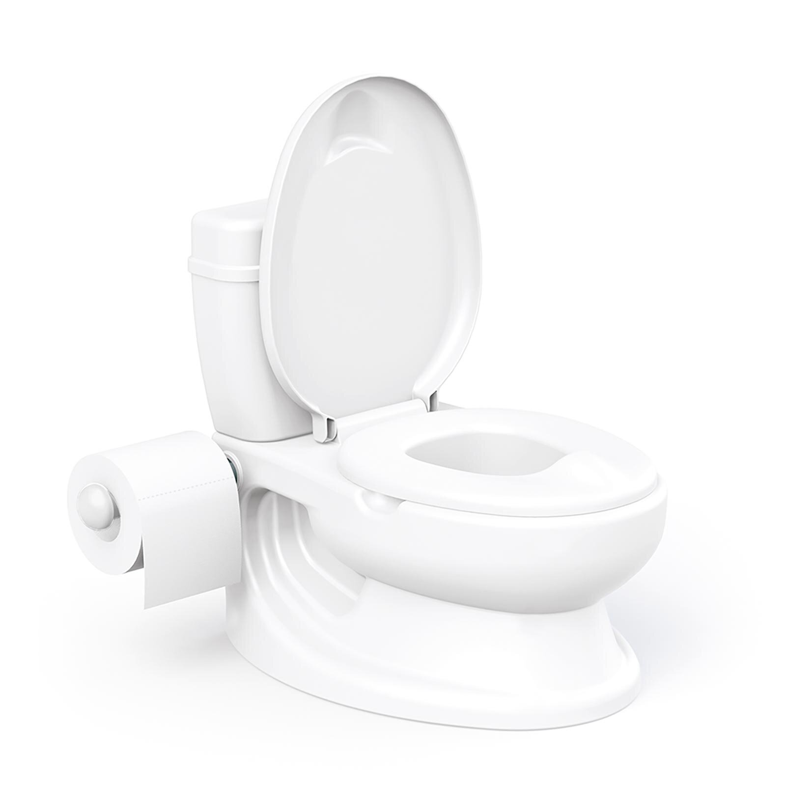 Bebek Tuvalet Eğitimi Lazımlık Klozet 18 Ay+ Beyaz