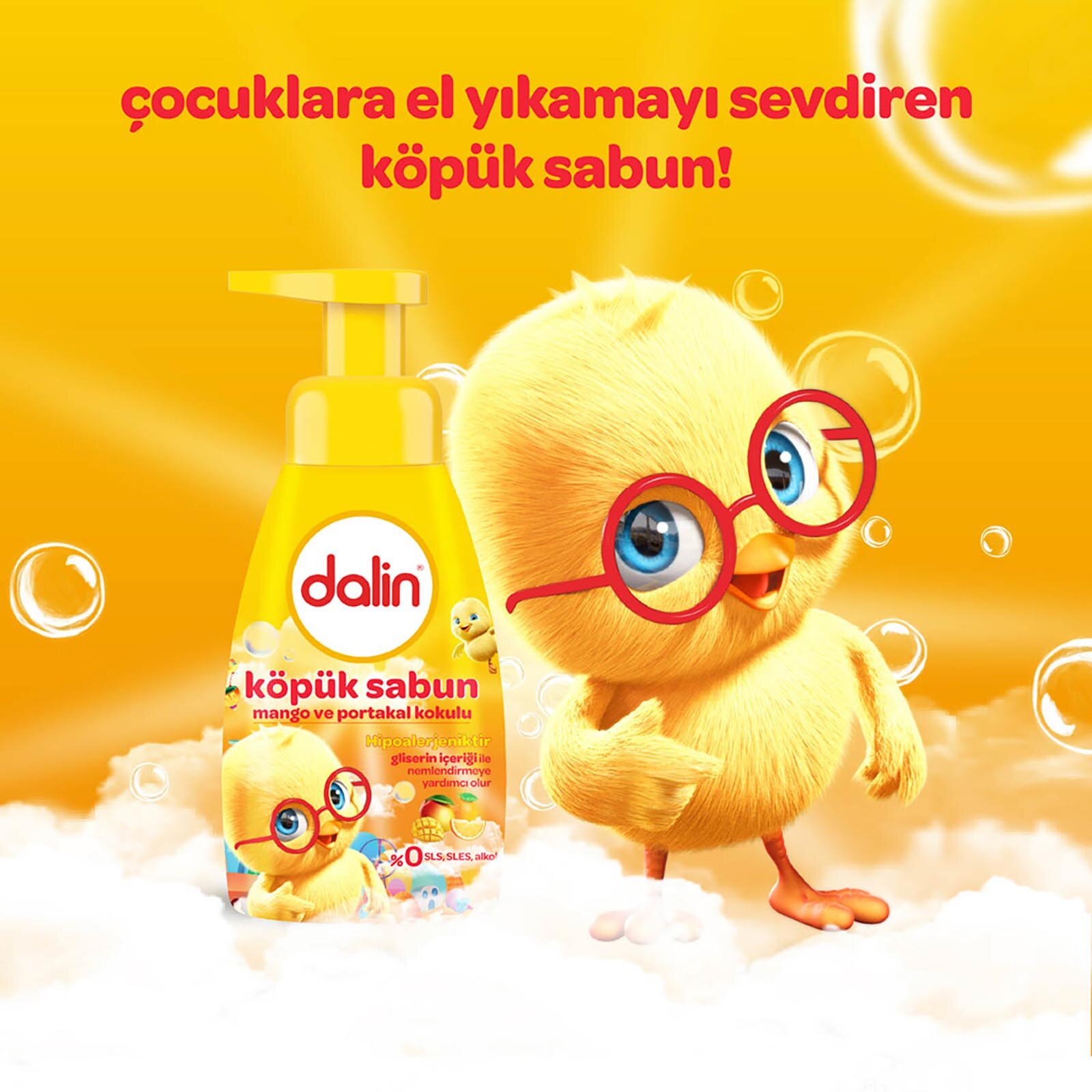 Mango Ve Portakal Kokulu Köpük Sabun 200 ml Mango Ve Portakal Kokulu Köpük Sabun 200 ml