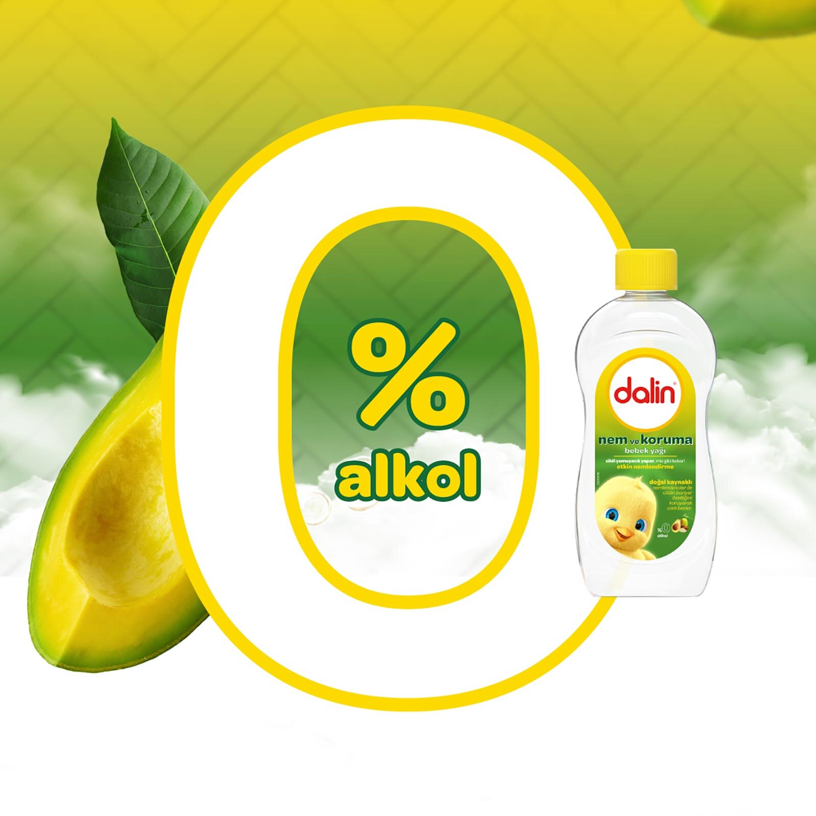 Nem ve Koruma Bebek Yağı 300 ml