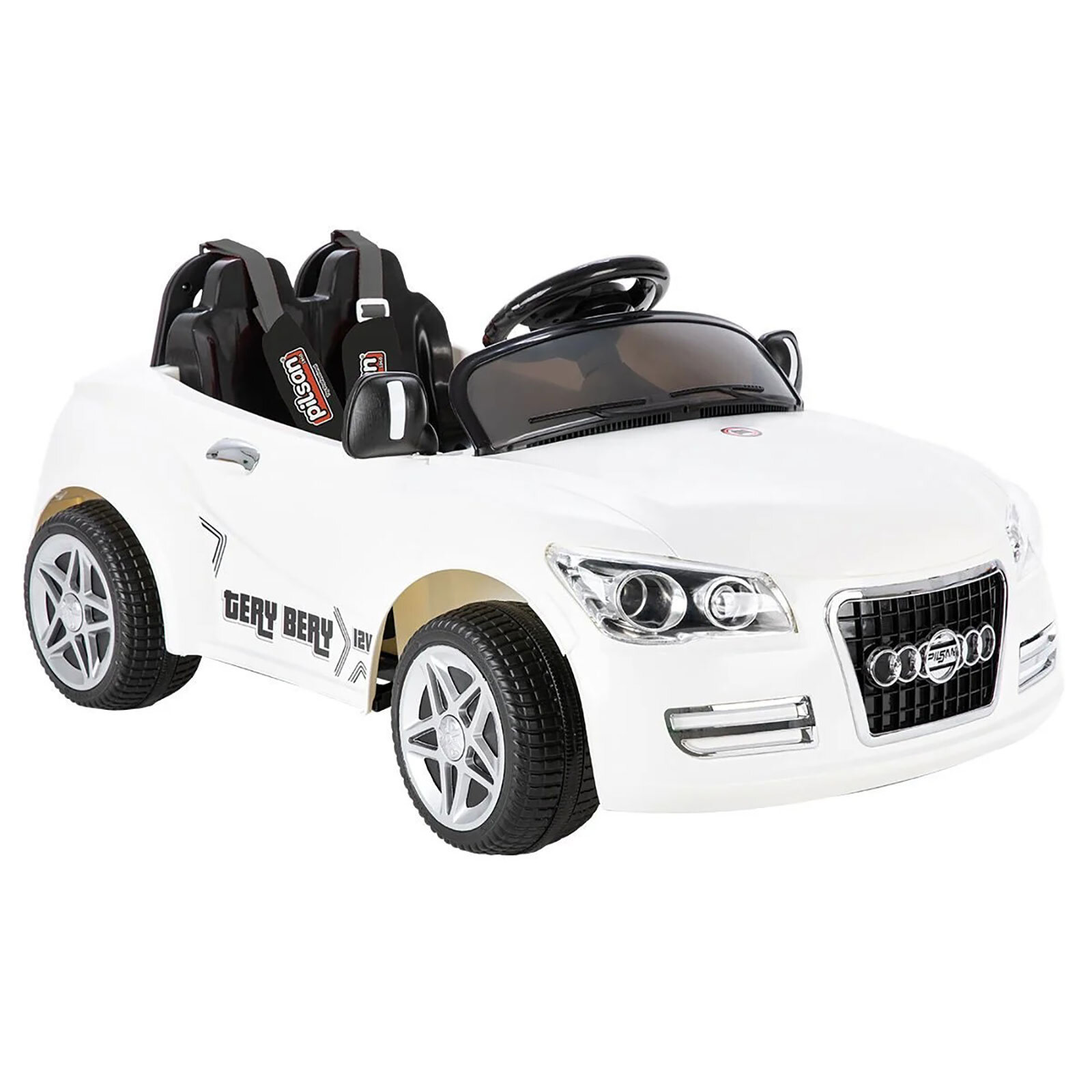 Pilsan Tery Bery 12 V Akülü Araba Uzaktan Kumandalı 4*2 Beyaz
