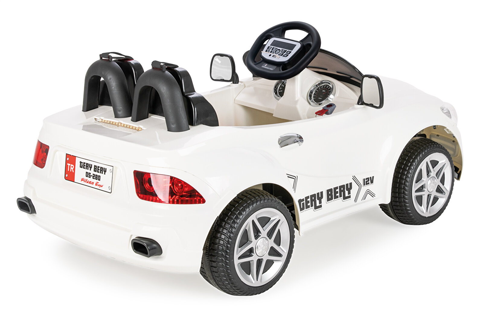 Pilsan Tery Bery 12 V Akülü Araba Uzaktan Kumandalı 4*2 Beyaz