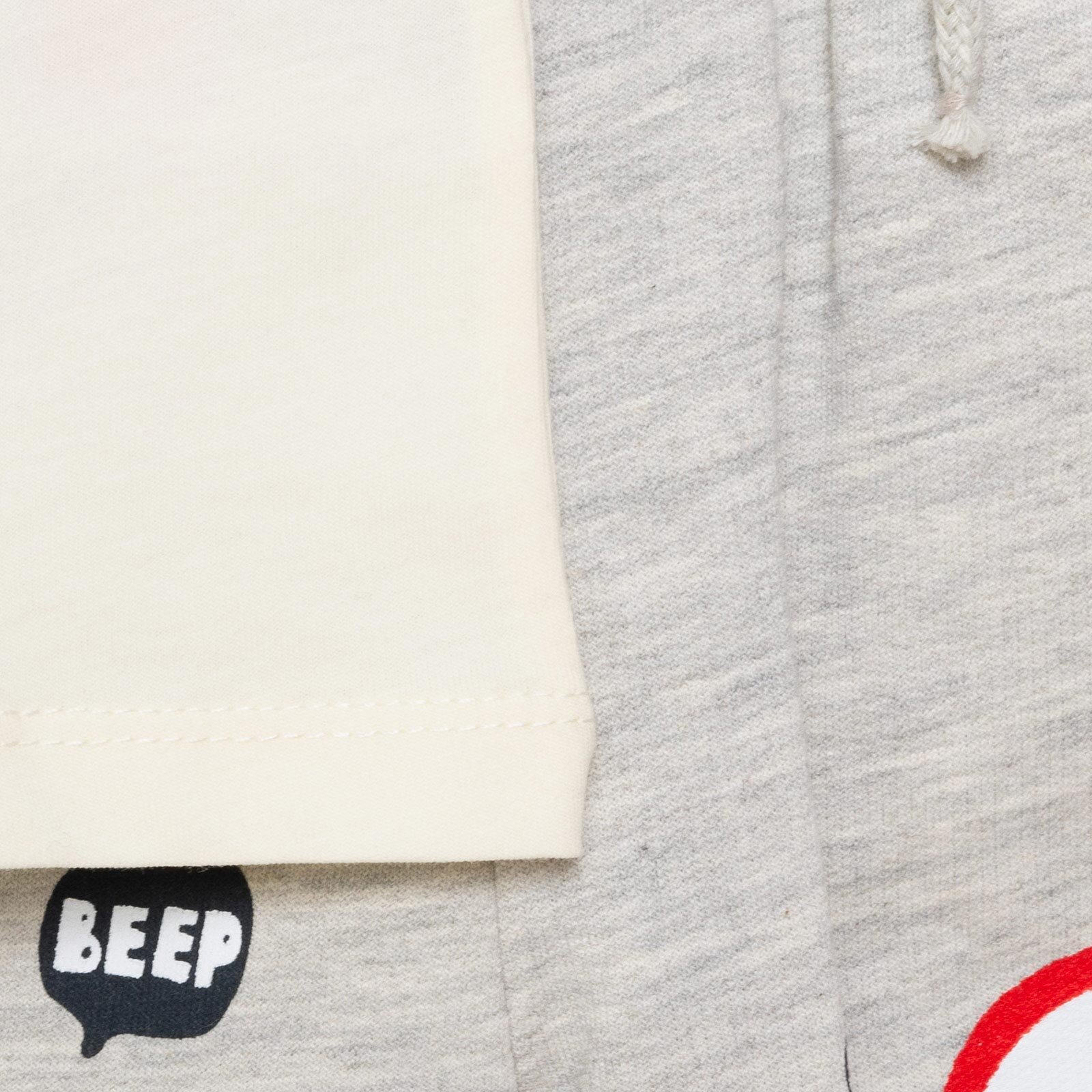 Cars&Roads Yol Baskılı Erkek Tshirt-Şort Erkek Bebek