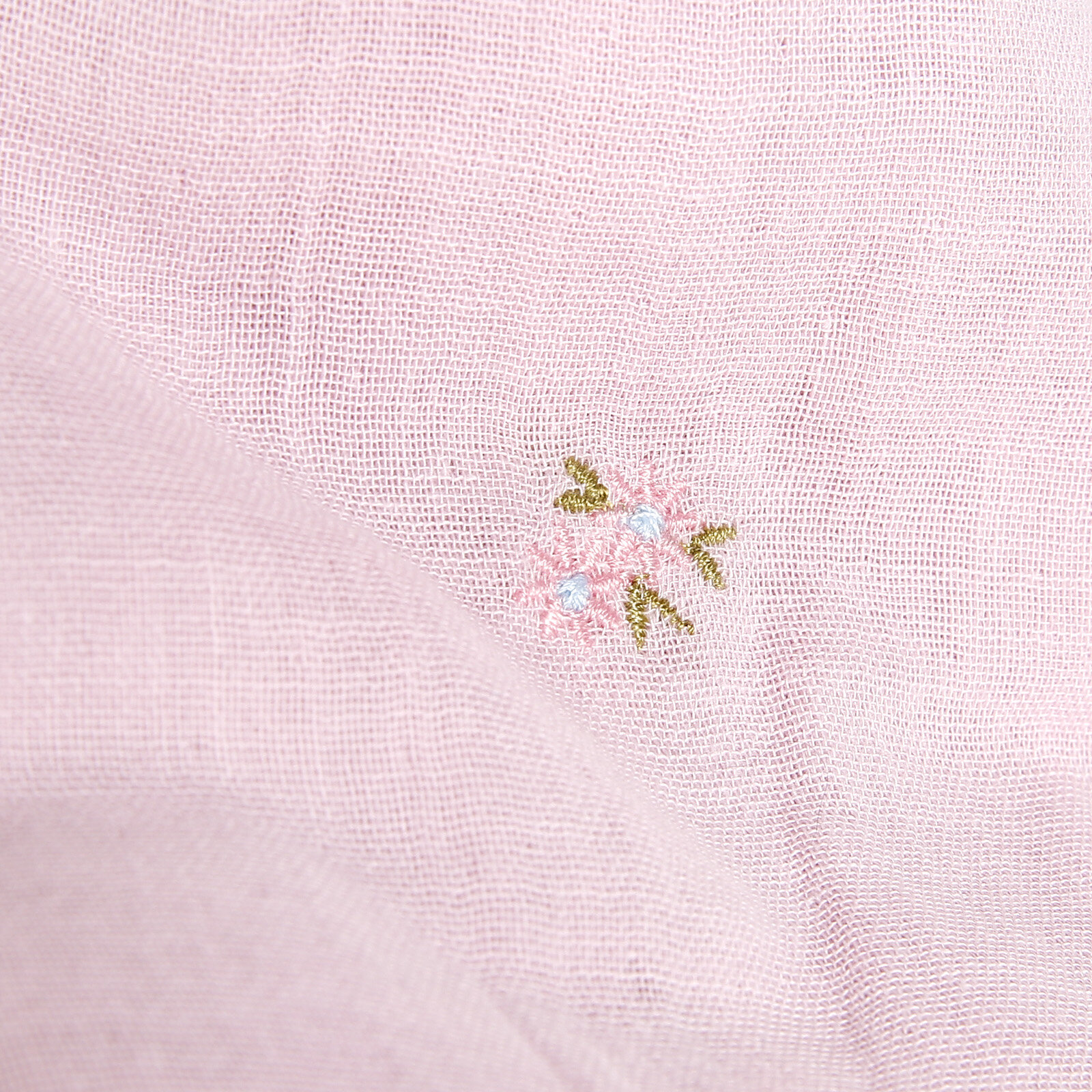 Little Pink Dokuma Nakışlı  Bluz-Keten Etek Takım