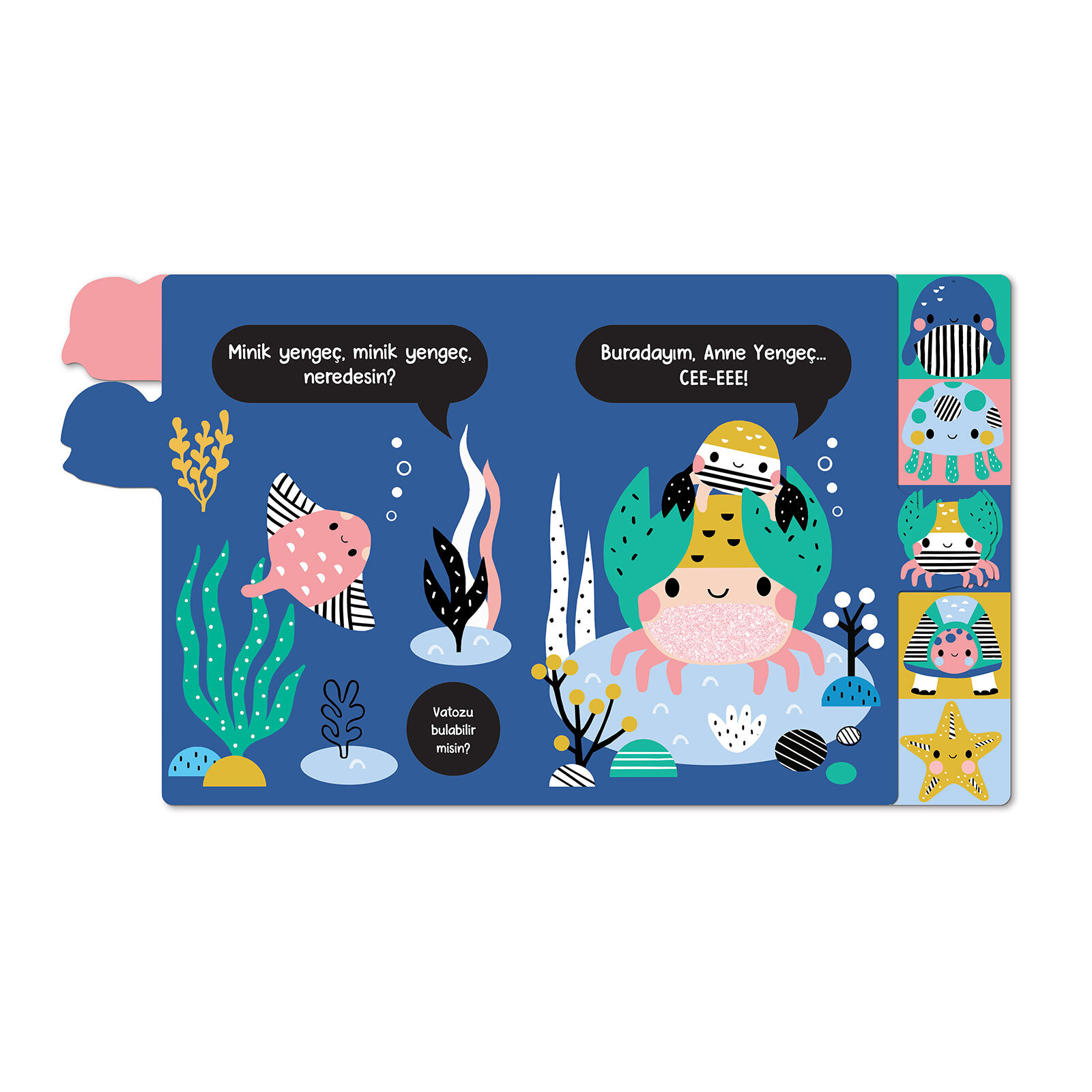 Cee-Eee Dokun Hisset Sevimli Okyanus Hayvanları Cee-Eee Dokun Hisset Sevimli Okyanus Hayvanları