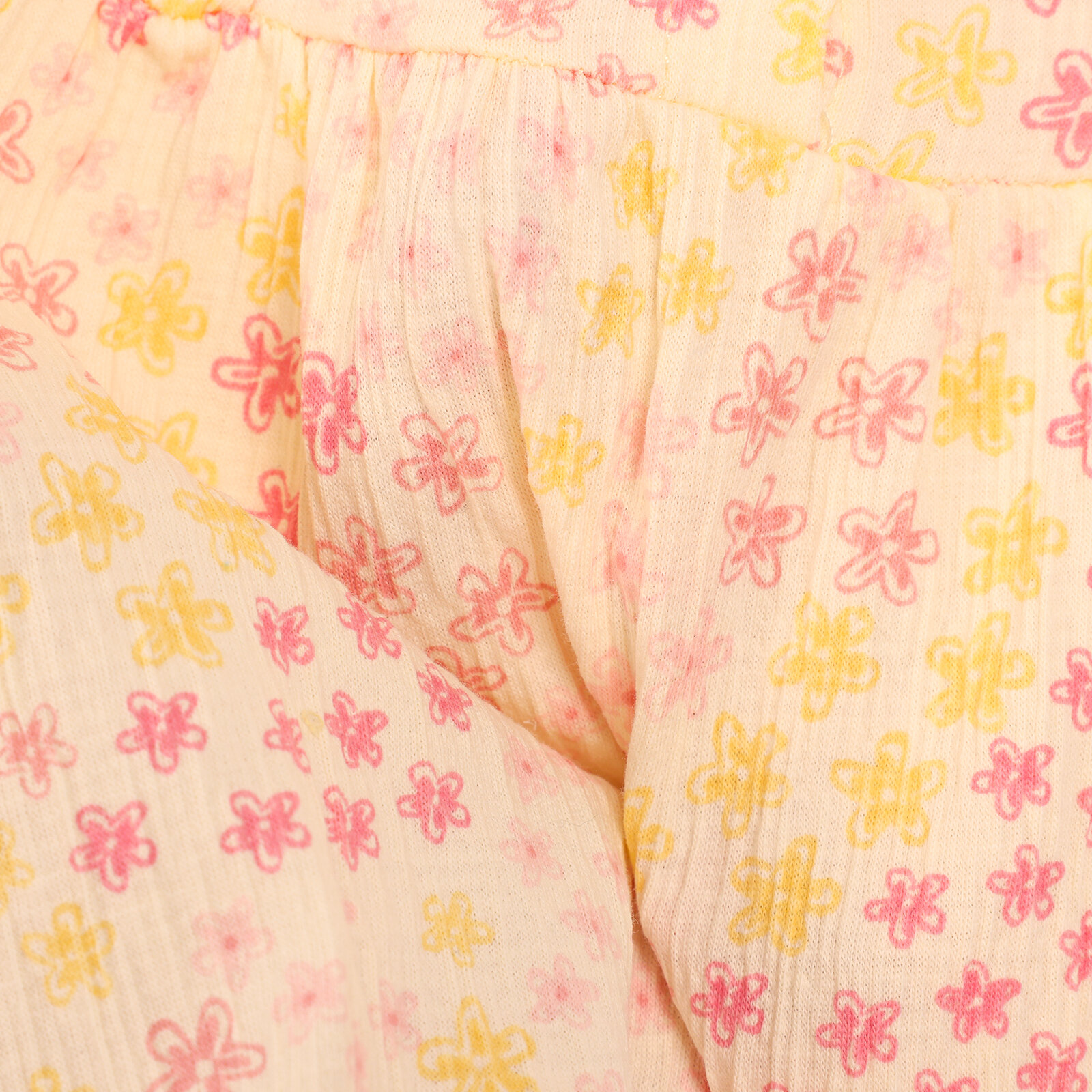 Cheerful Summer Flowers Bluz – Pantolon Kız Bebek