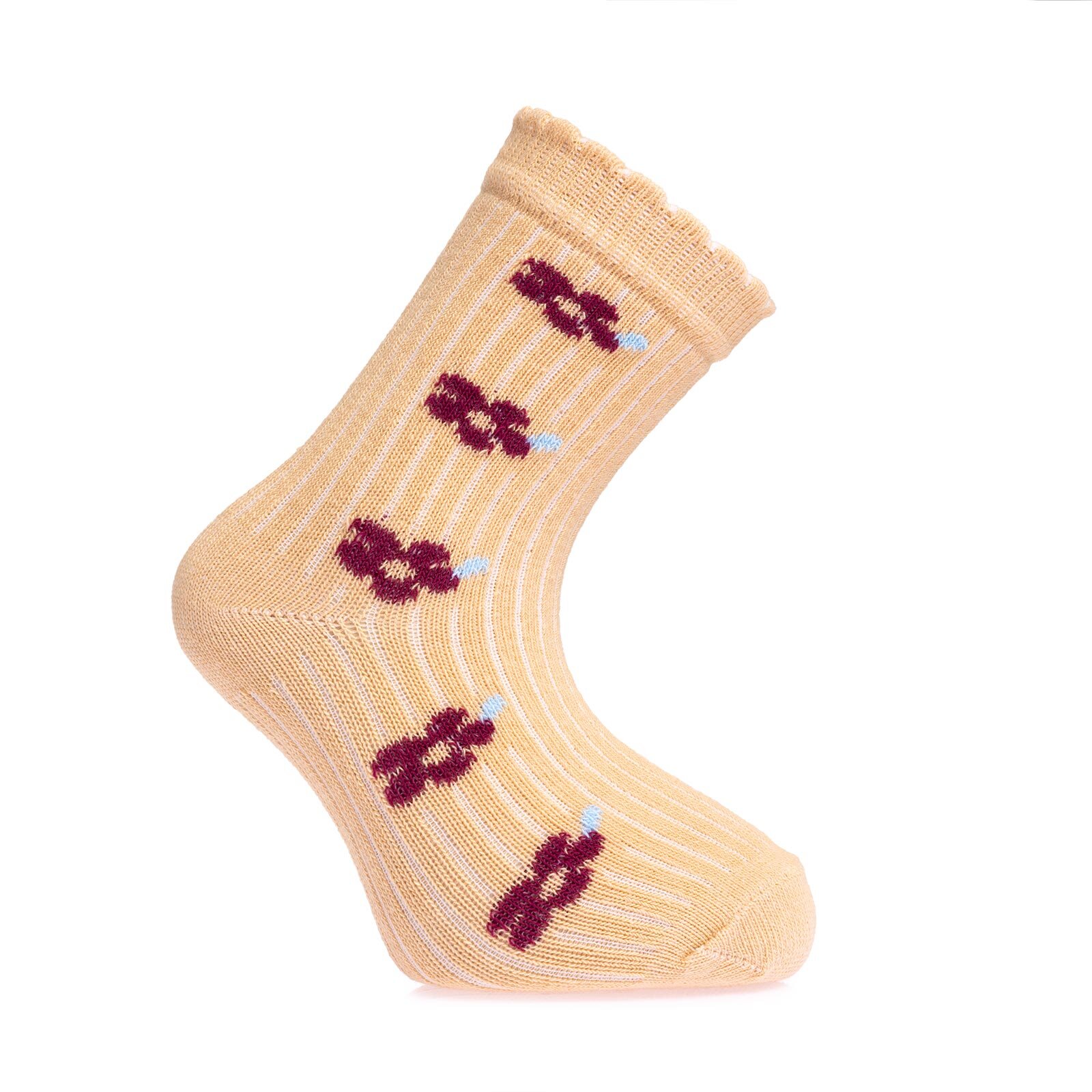 Çiçek Desenli 5'li Soket Çorap Kız Bebek Çiçek Desenli 5'li Soket Çorap Kız Bebek