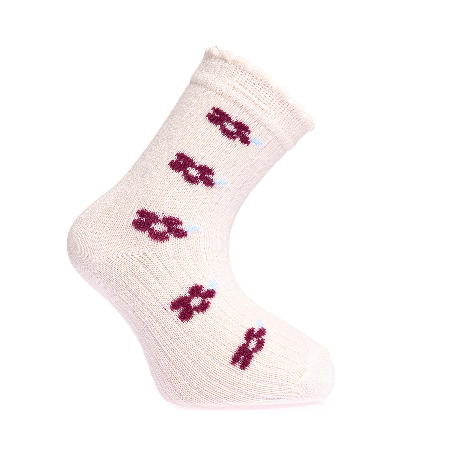 Çiçek Desenli 5'li Soket Çorap Kız Bebek Çiçek Desenli 5'li Soket Çorap Kız Bebek