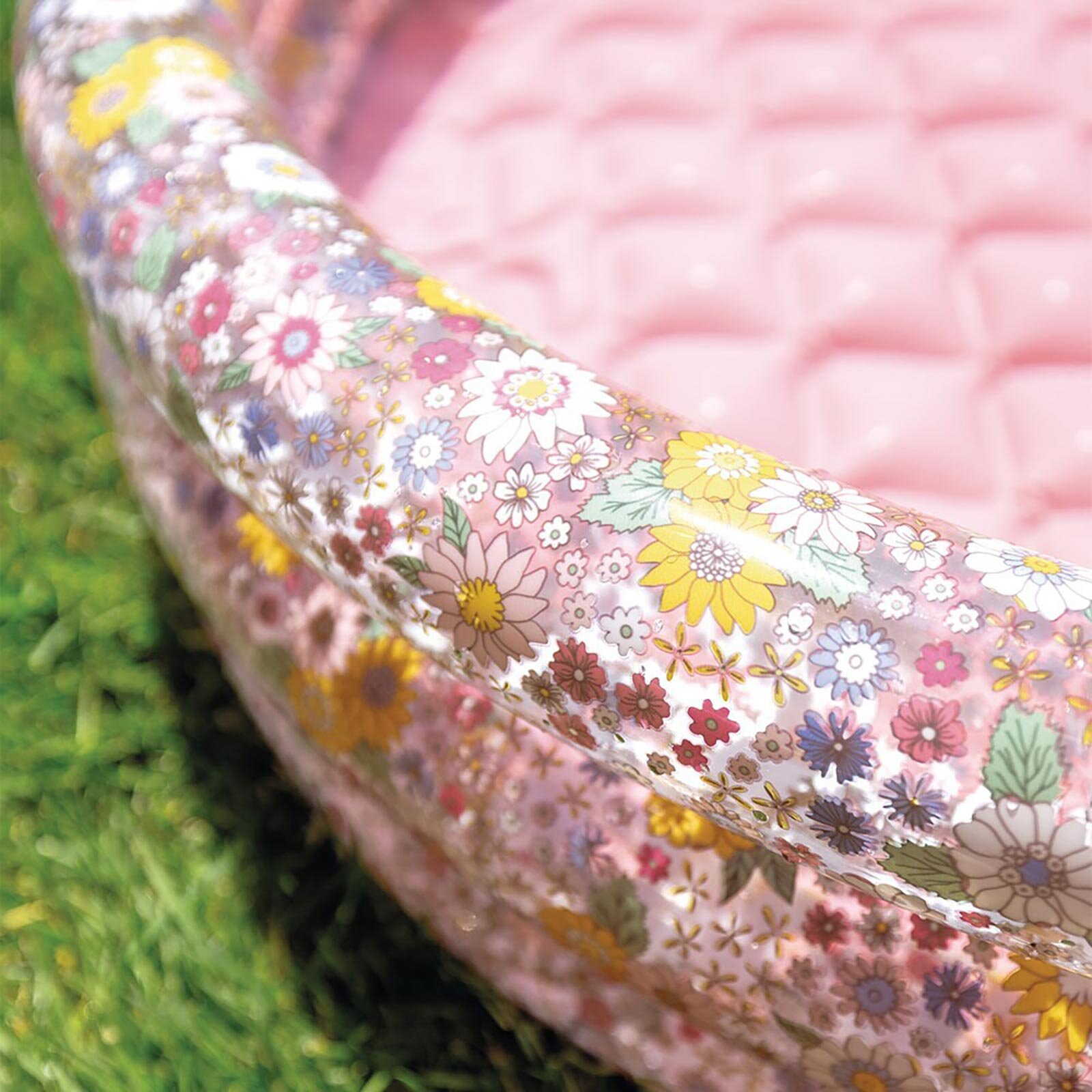 Cıcek Desenlı Havuz 86X25Cm