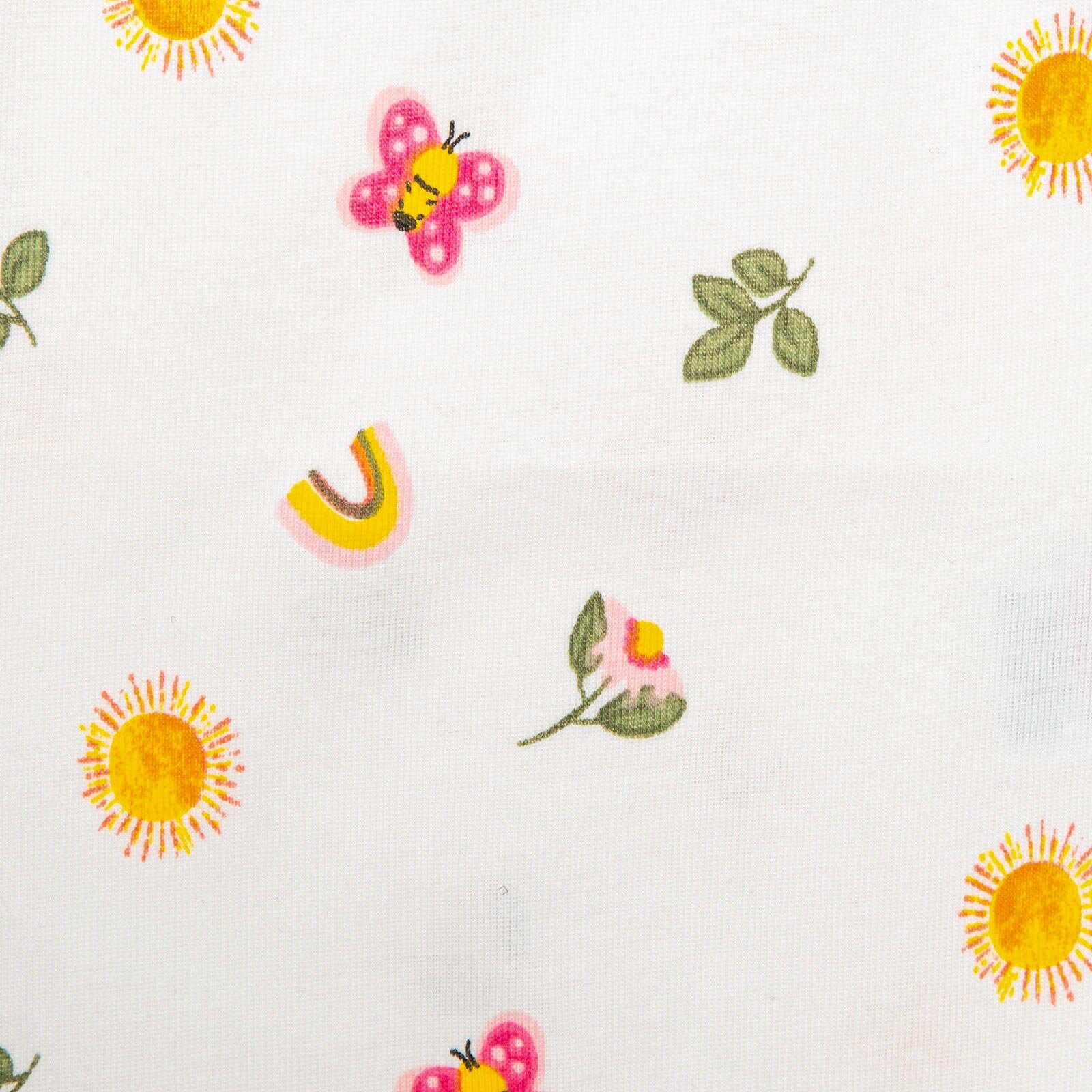 Çiçek Desenli İp Askılı Body