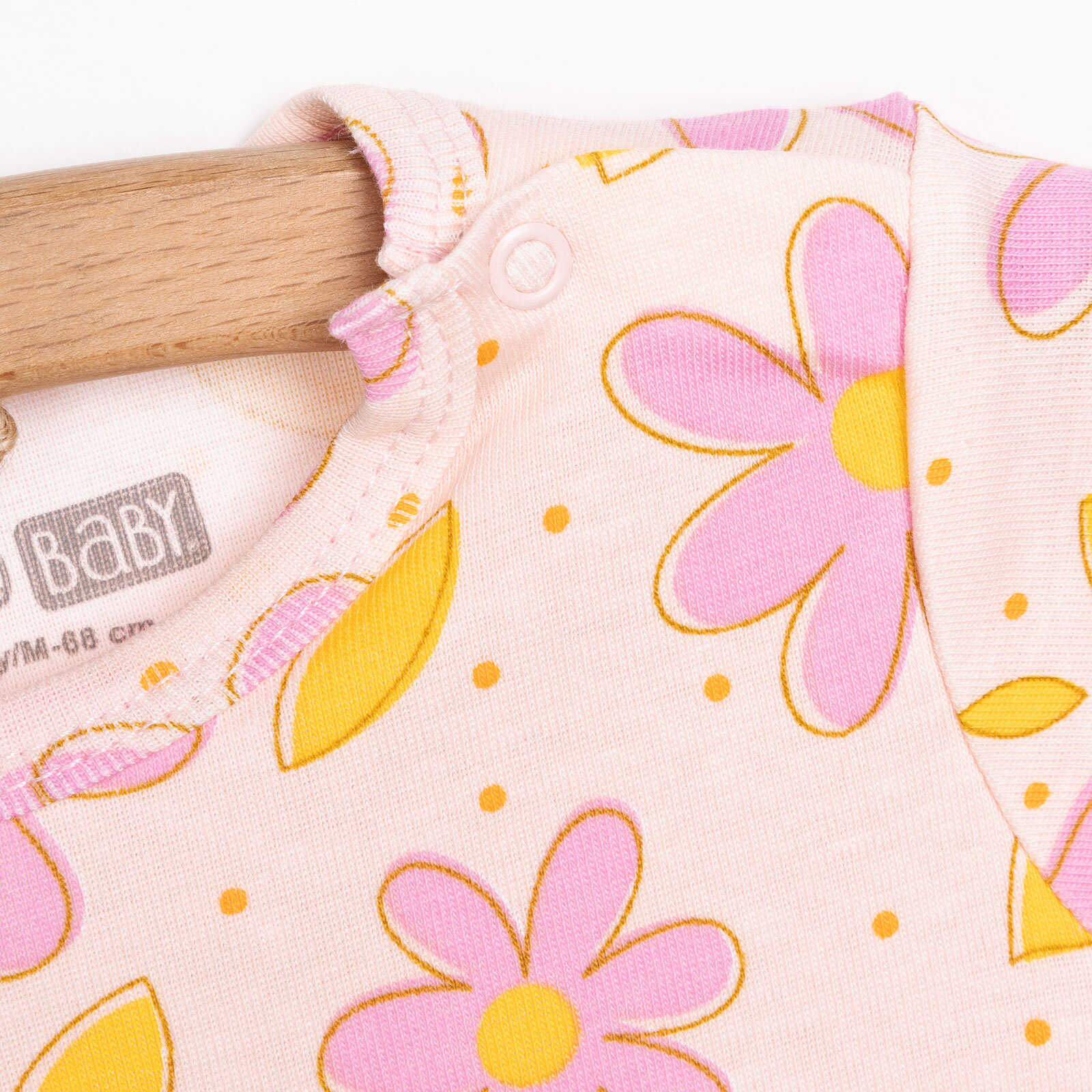 Çiçek Desenli Kısa Kol Body