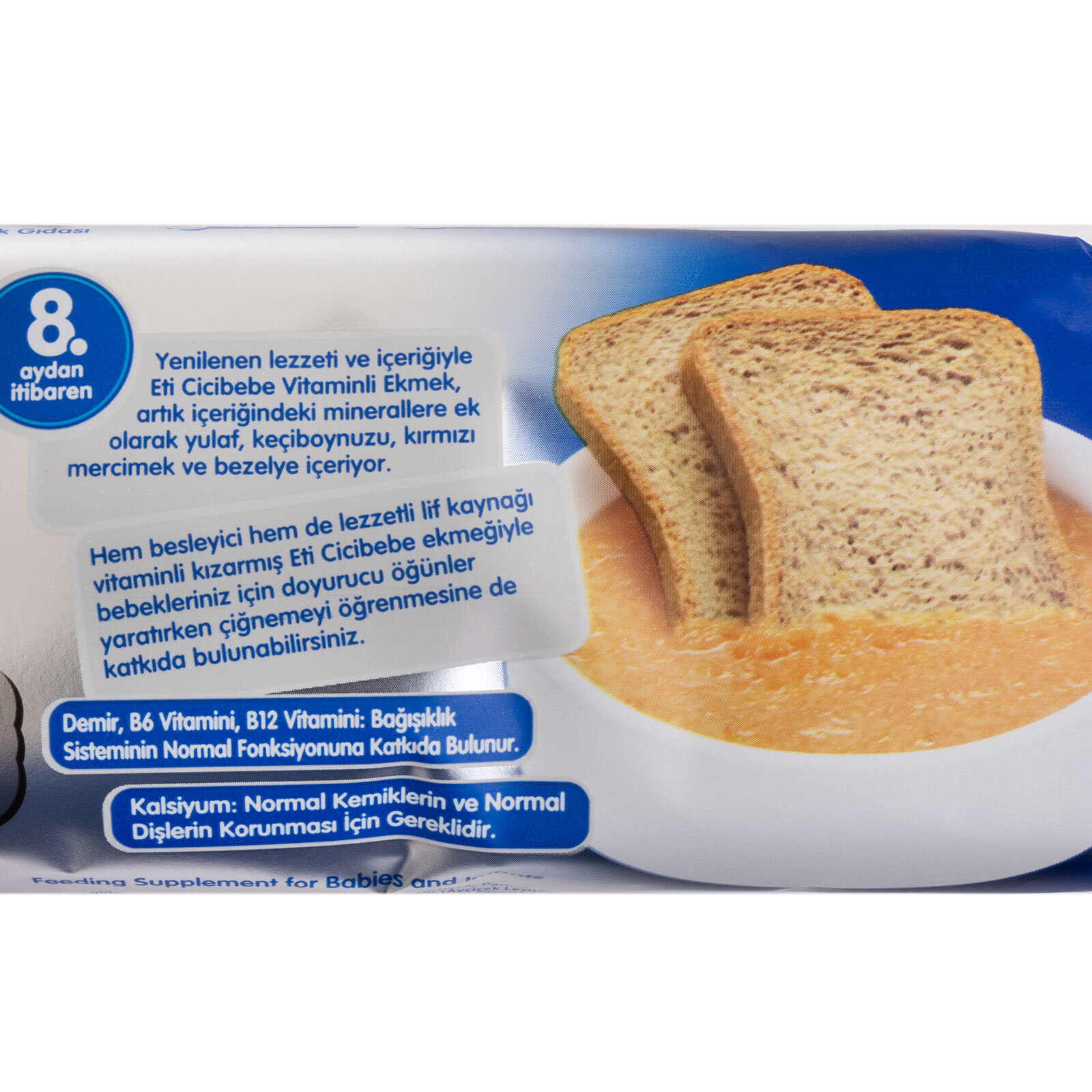 Cicibebe Vitaminli Bebek Ekmeği 125 gr
