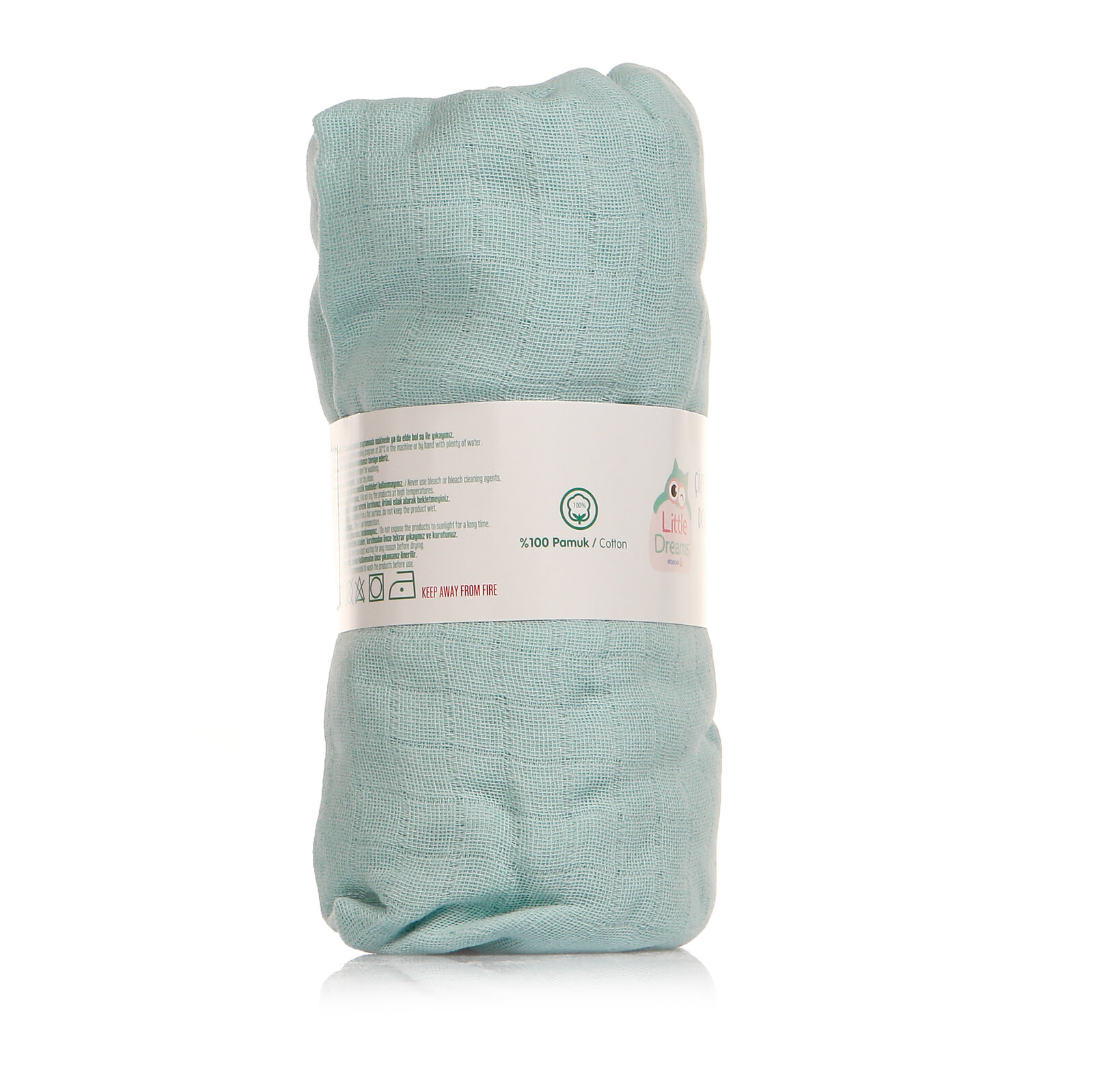 Çift Kat Müslin Fitted Çarşaf 65X95 Unisex