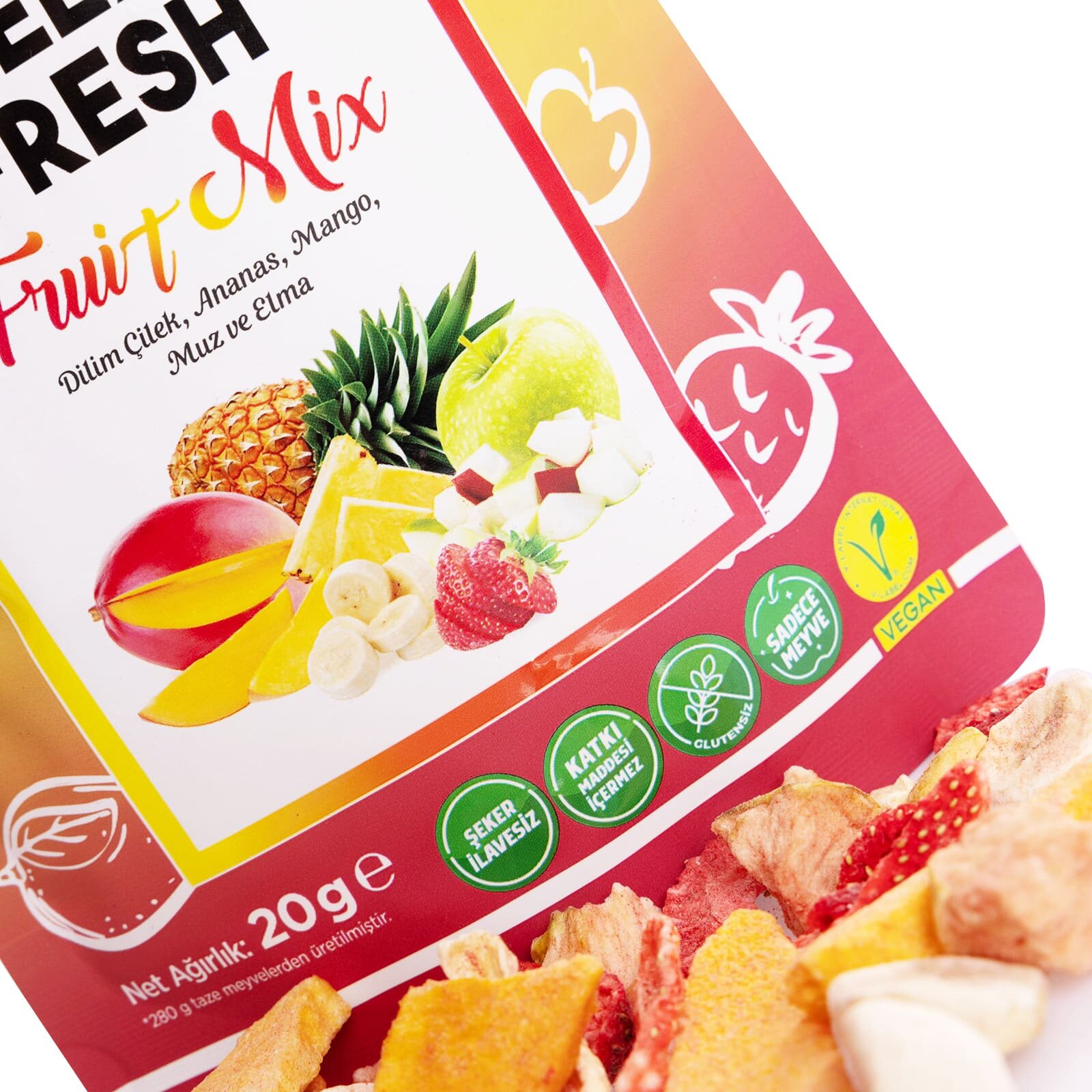 Çilek, Berry Mix ve Fruit Mix Paketi Çilek, Berry Mix ve Fruit Mix Paketi