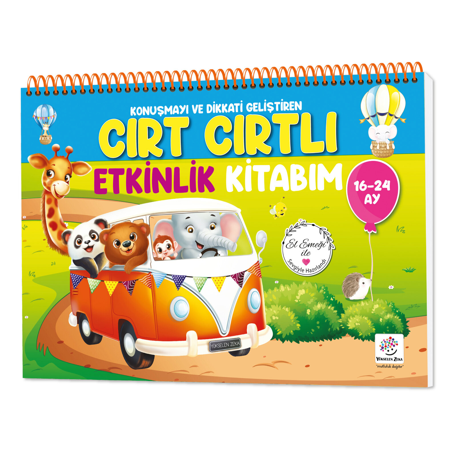 Cırt Cırtlı Etkinlik Kitabım 16-24 Ay Cırt Cırtlı Etkinlik Kitabım 16-24 Ay