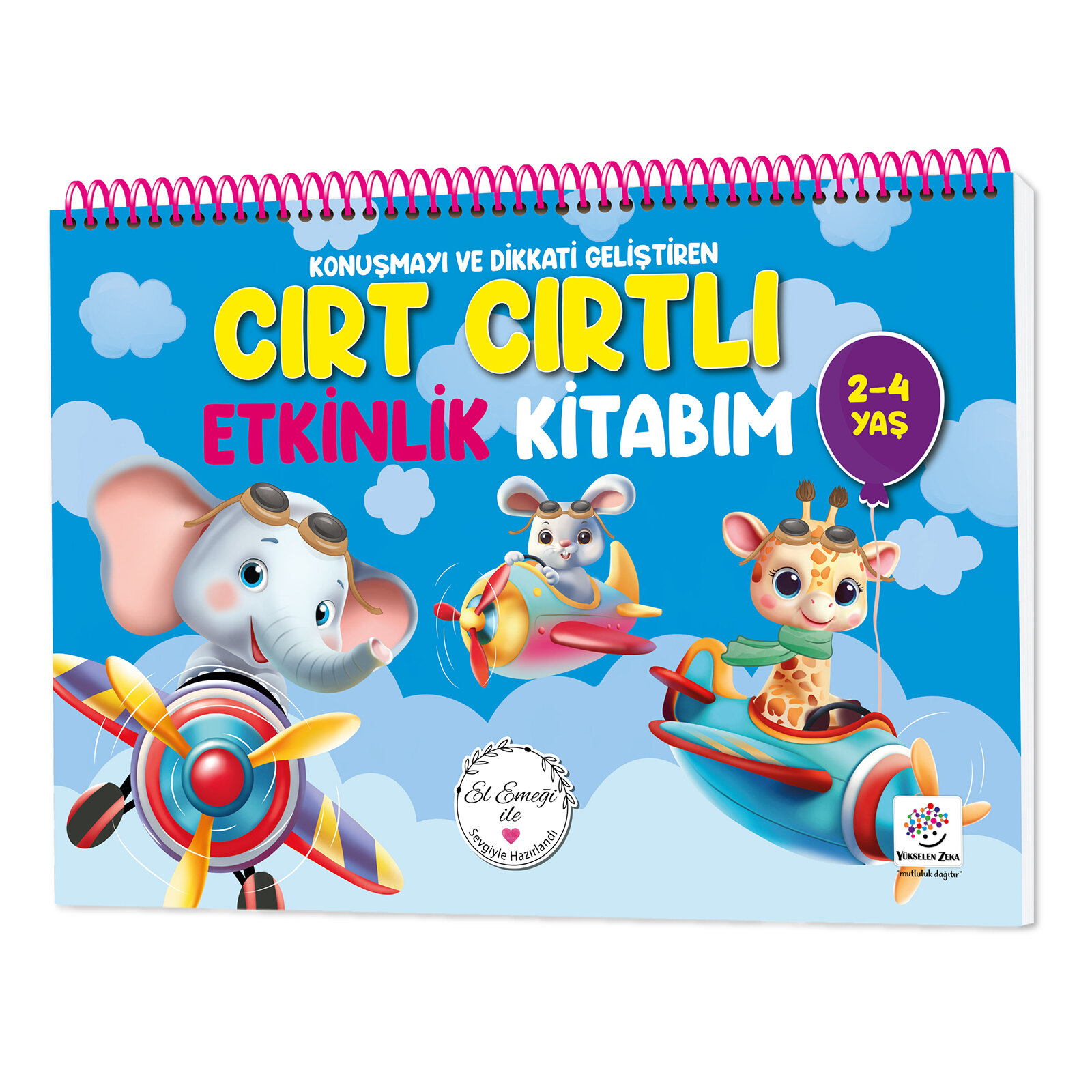 Cırt Cırtlı Etkinlik Kitabım 2-4 Yaş Cırt Cırtlı Etkinlik Kitabım 2-4 Yaş