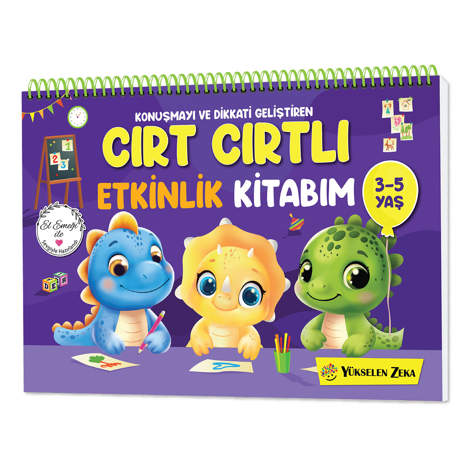 Cırt Cırtlı Etkinlik Kitabım 3-5 yaş