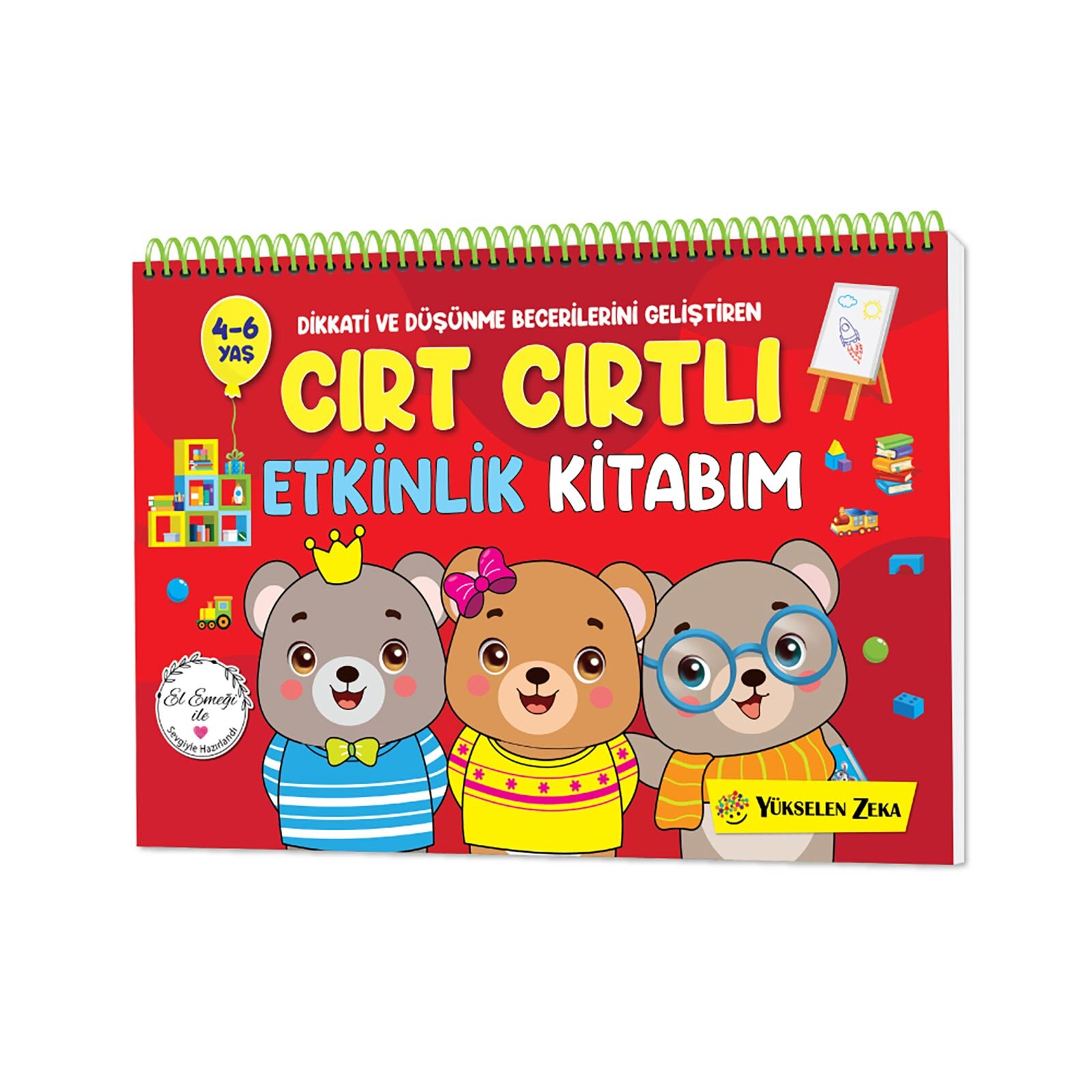 Cırt Cırtlı Etkinlik Kitabım 4-6 yaş