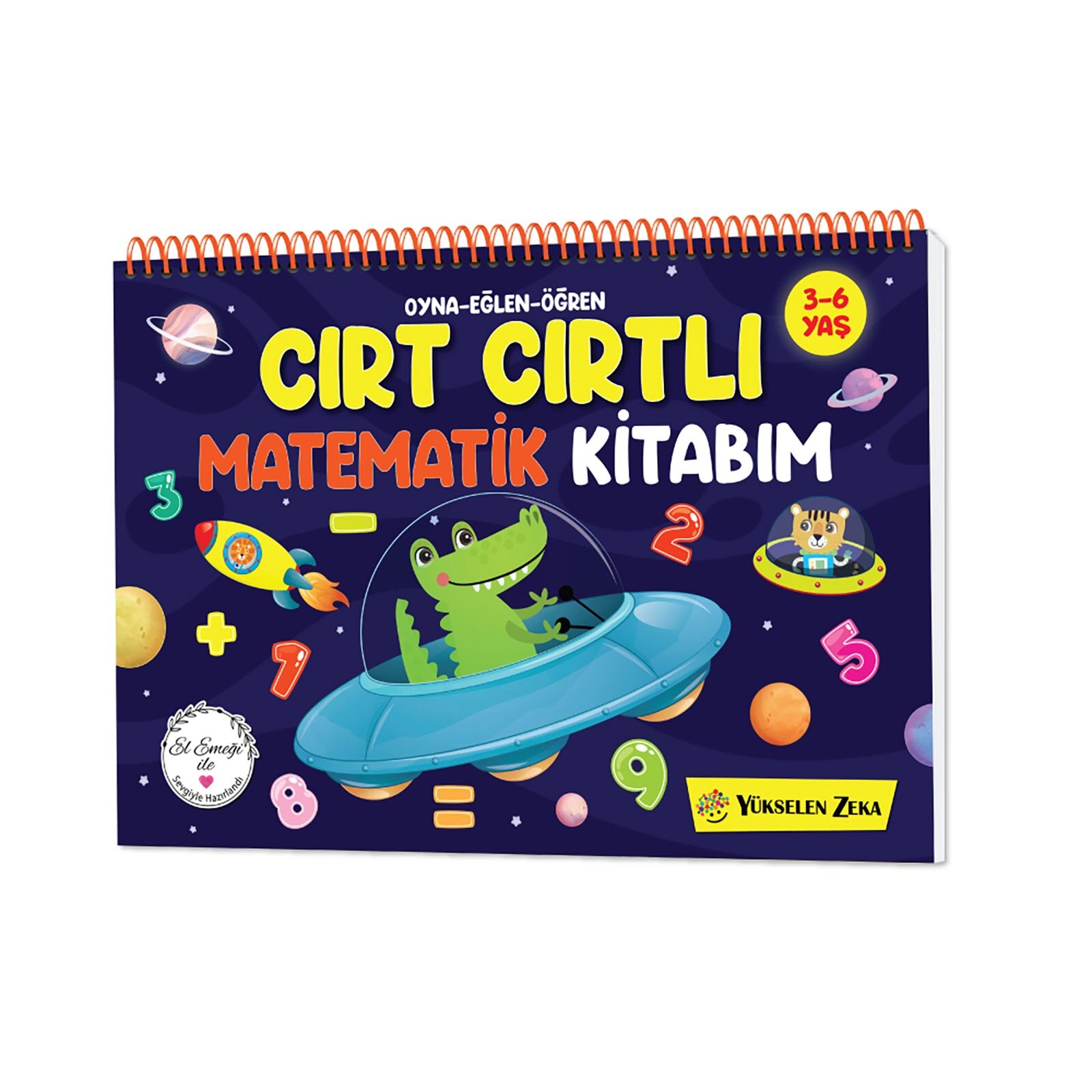 Cırt Cırtlı Matematik Kitabım 3-6 yaş