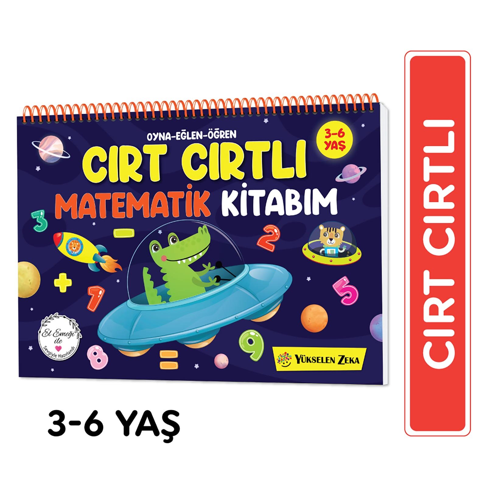 Cırt Cırtlı Matematik Kitabım 3-6 yaş