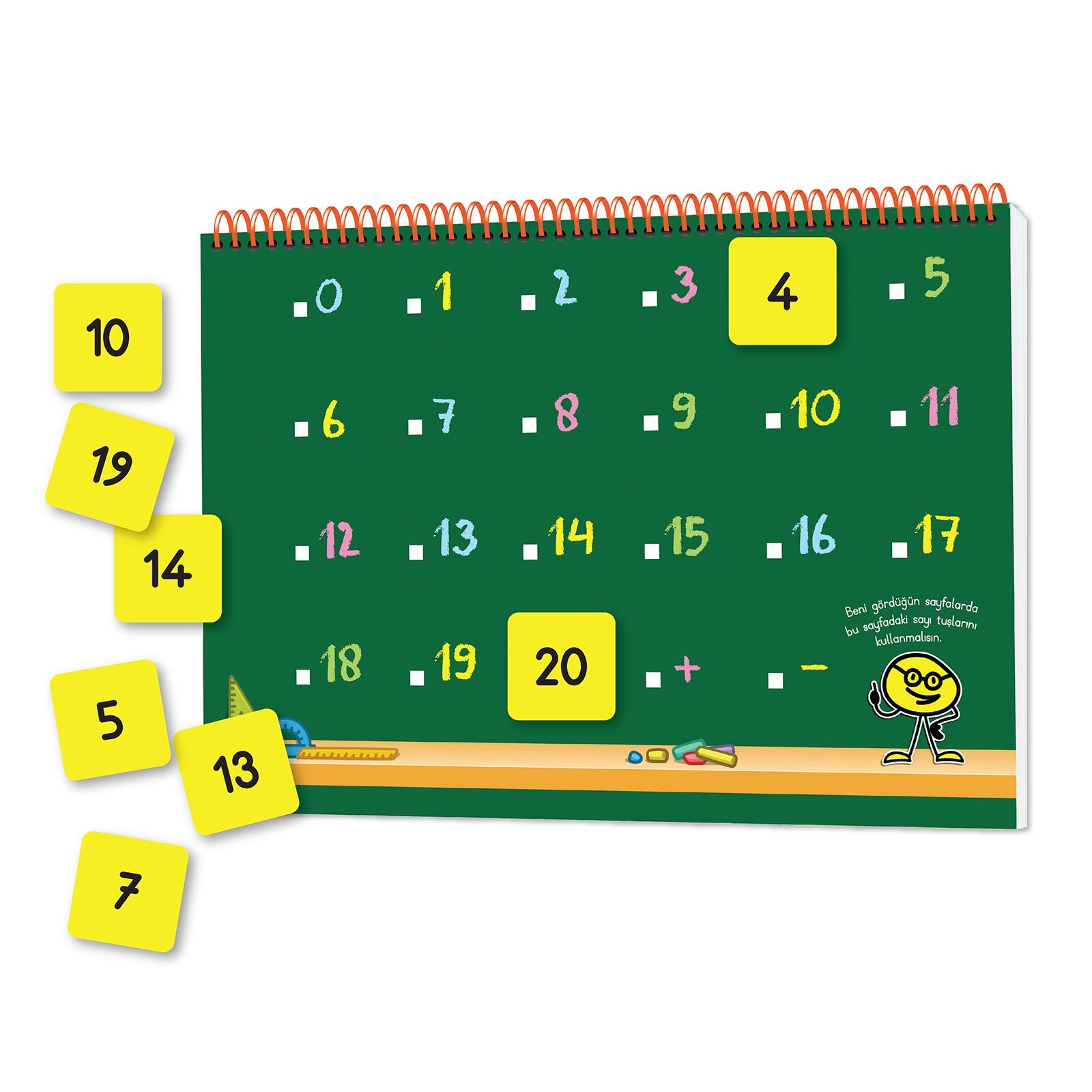 Cırt Cırtlı Matematik Kitabım 3-6 yaş