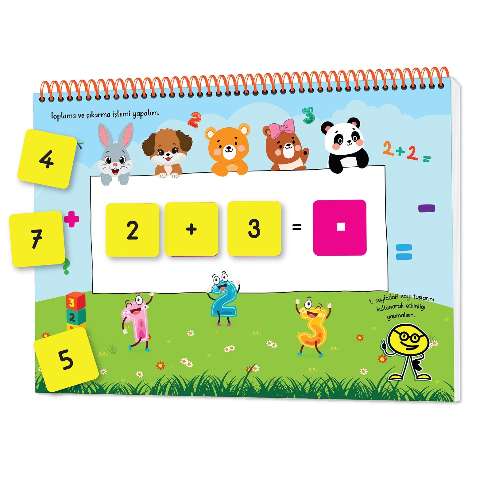 Cırt Cırtlı Matematik Kitabım 3-6 yaş